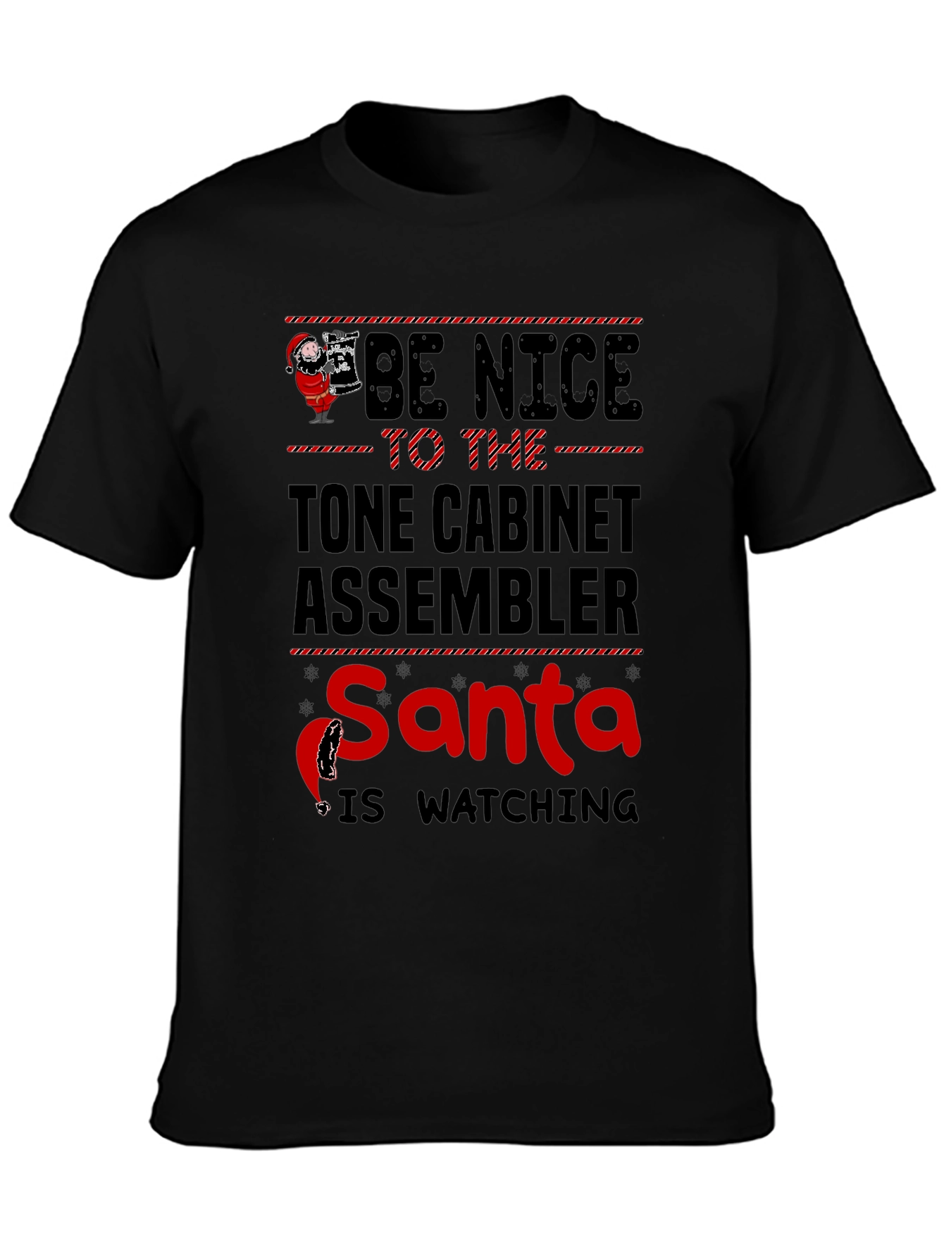 Tone Cabinet Assembler Christmas T-Shirt