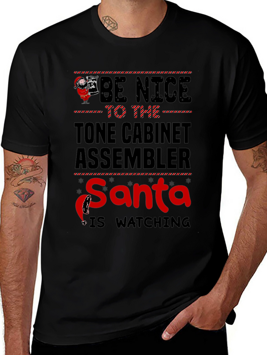 Tone Cabinet Assembler Christmas T-Shirt