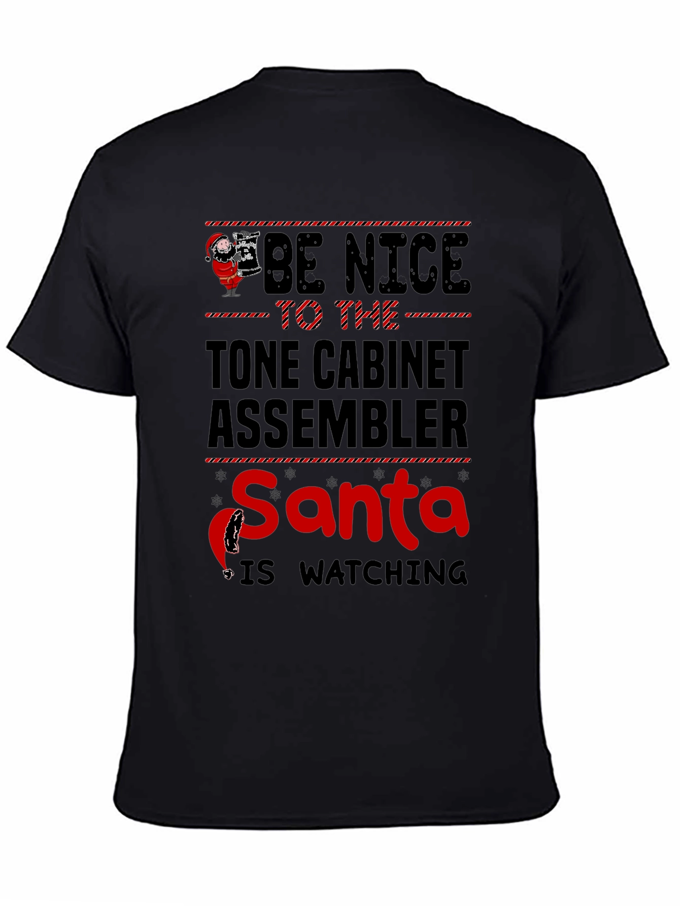 Tone Cabinet Assembler Christmas T-Shirt