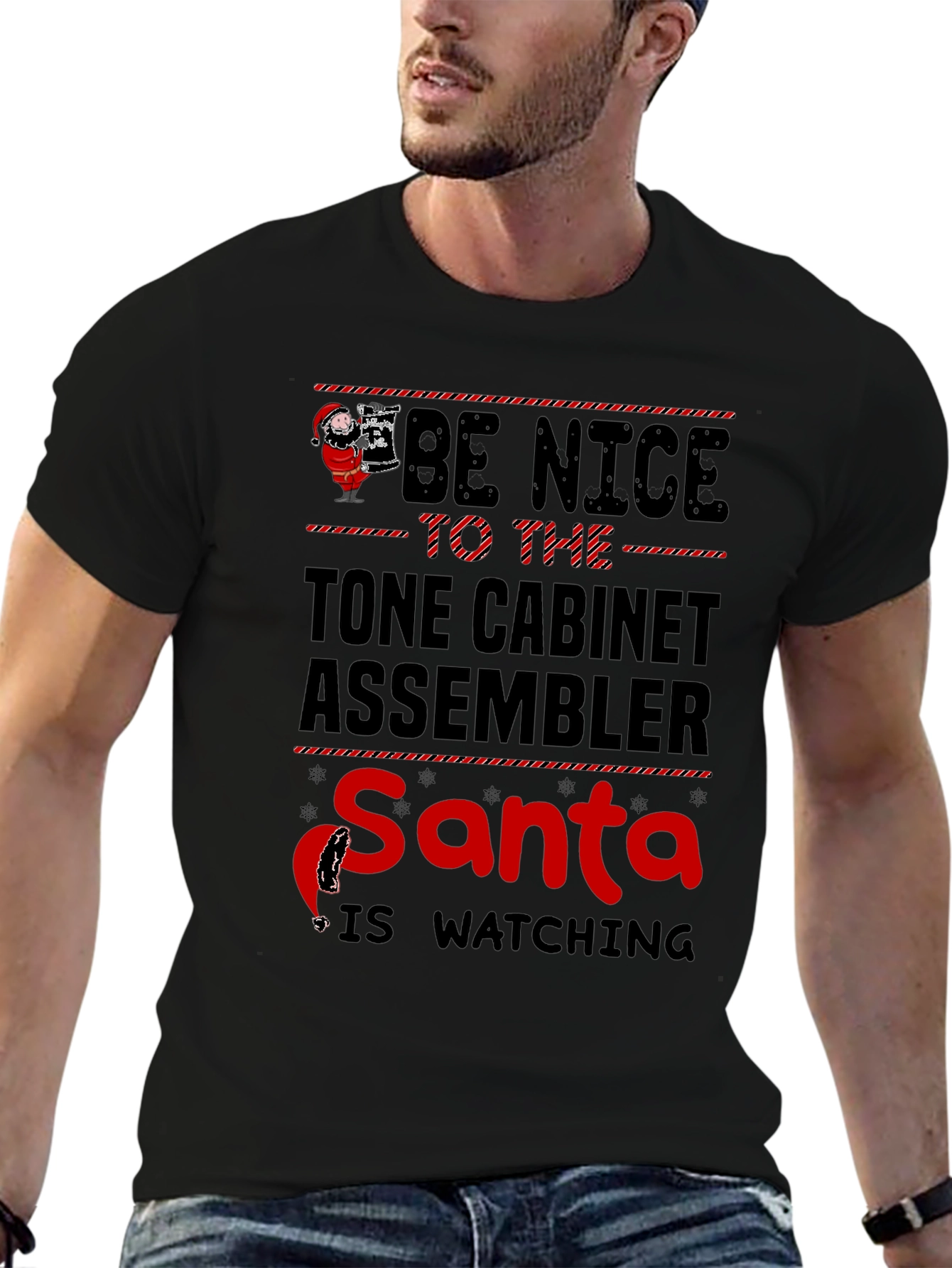 Tone Cabinet Assembler Christmas T-Shirt
