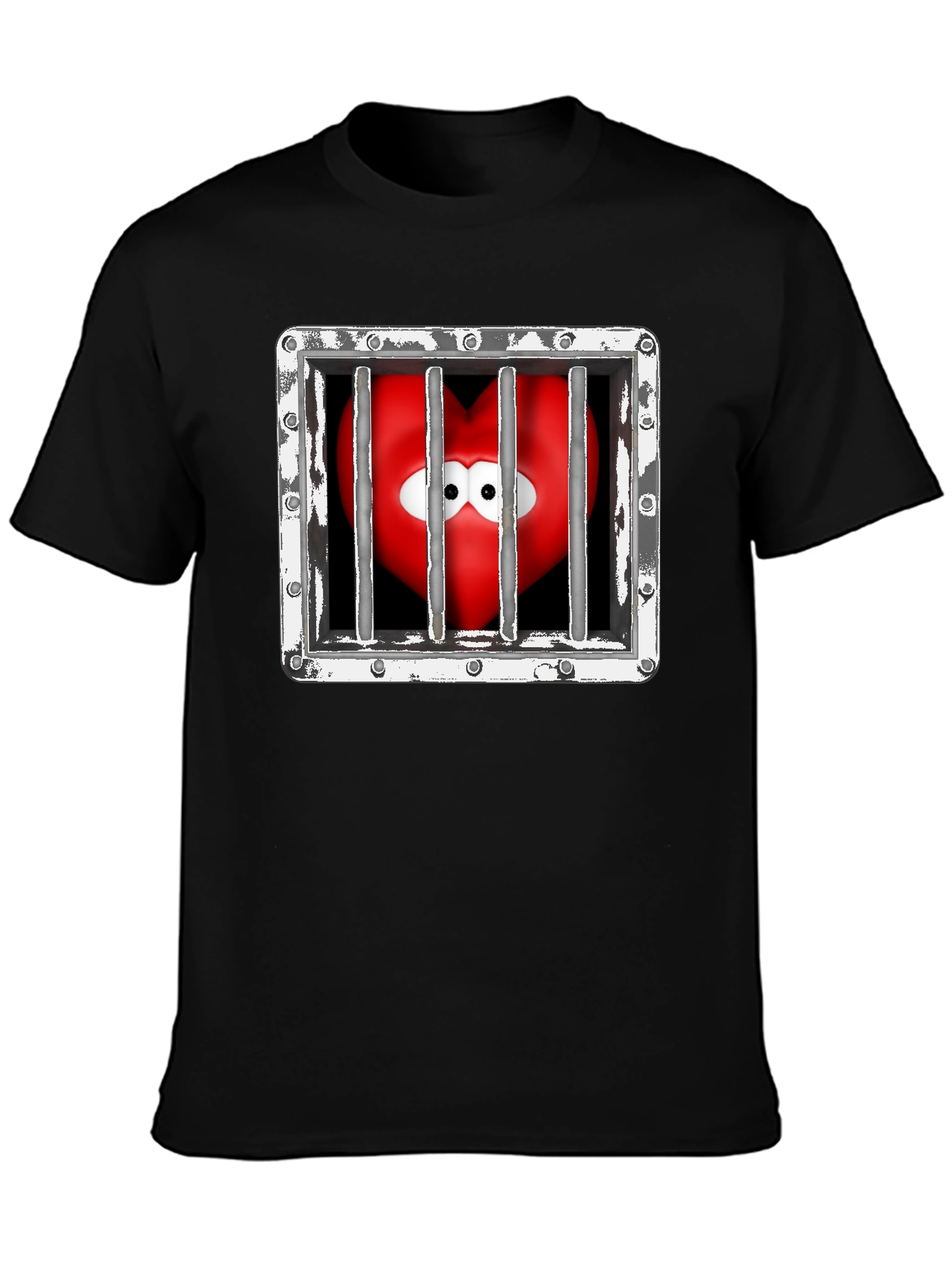 Heart in Jail Graphic Tee