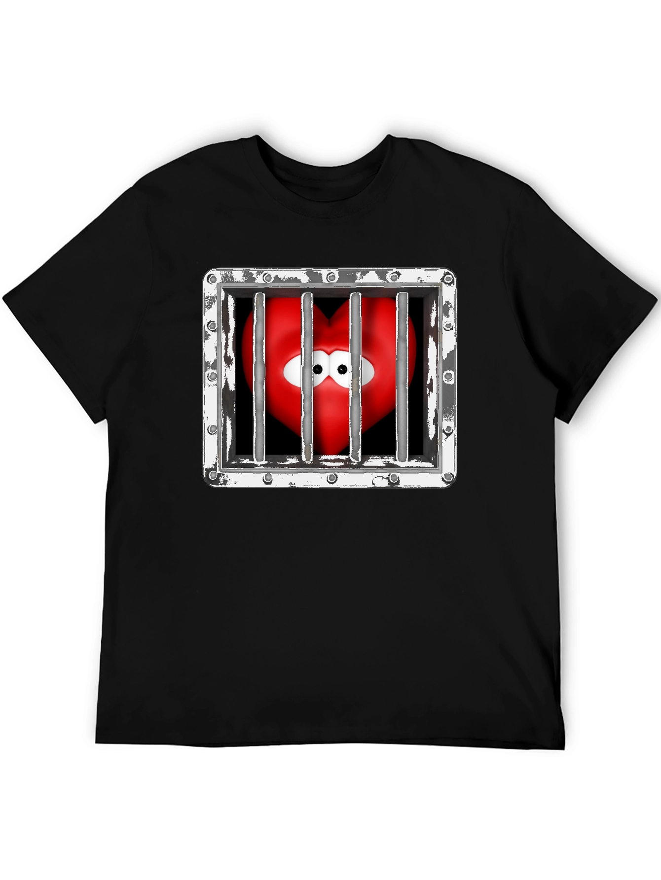 Heart in Jail Graphic Tee