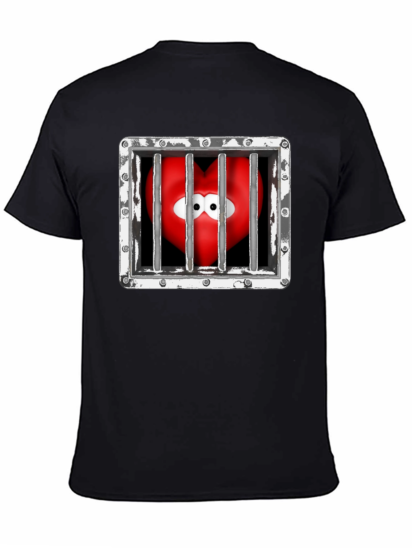 Heart in Jail Graphic Tee