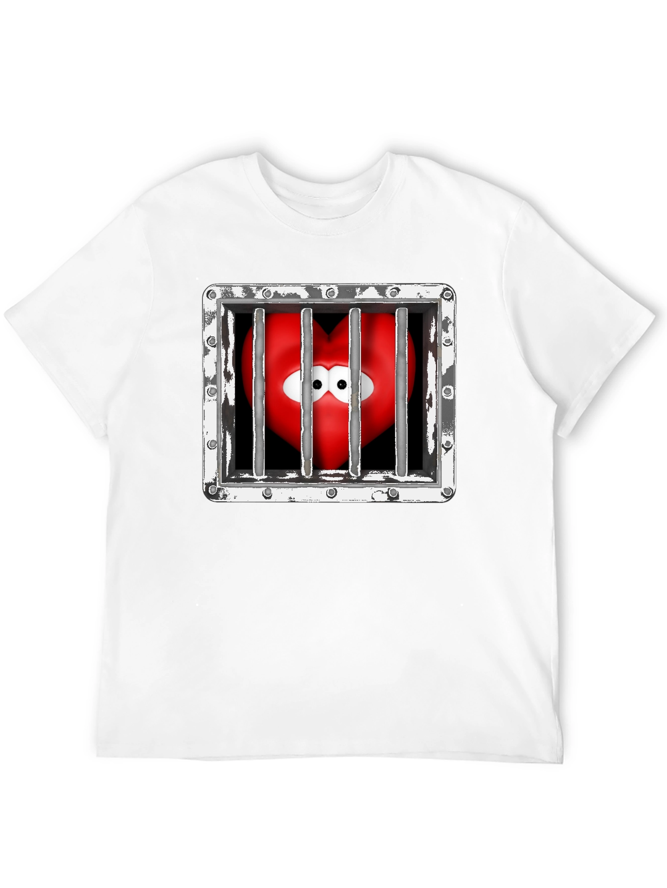 Heart in Jail Graphic Tee