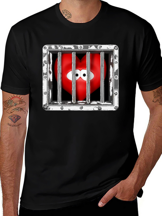 Heart in Jail Graphic Tee