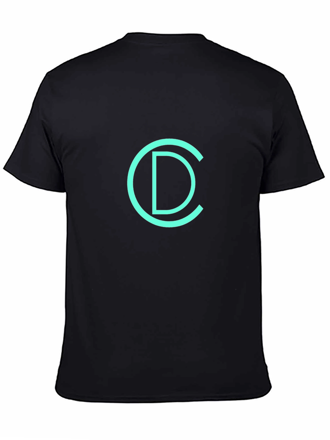Modern CD Logo Black T-Shirt