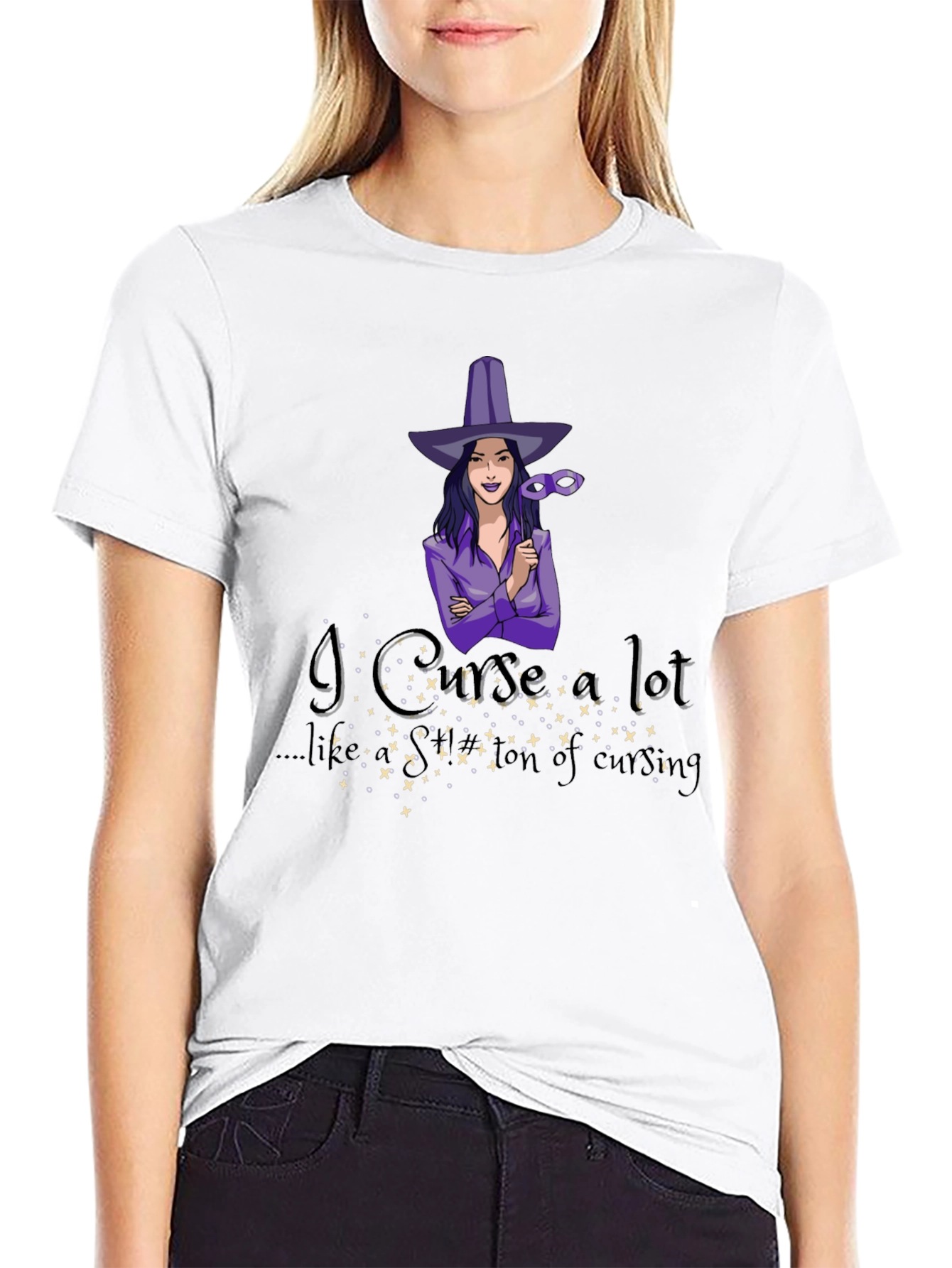Witchy Curses T-Shirt Funny Halloween Tee