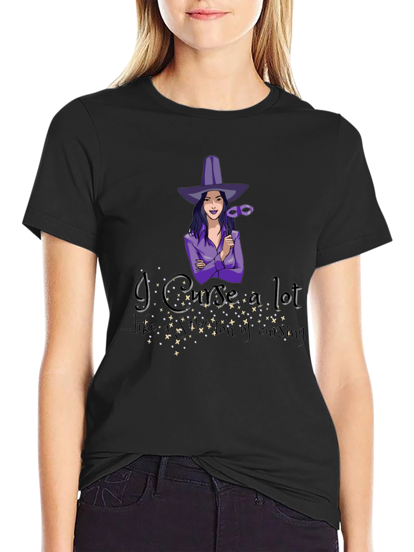Witchy Curses T-Shirt Funny Halloween Tee
