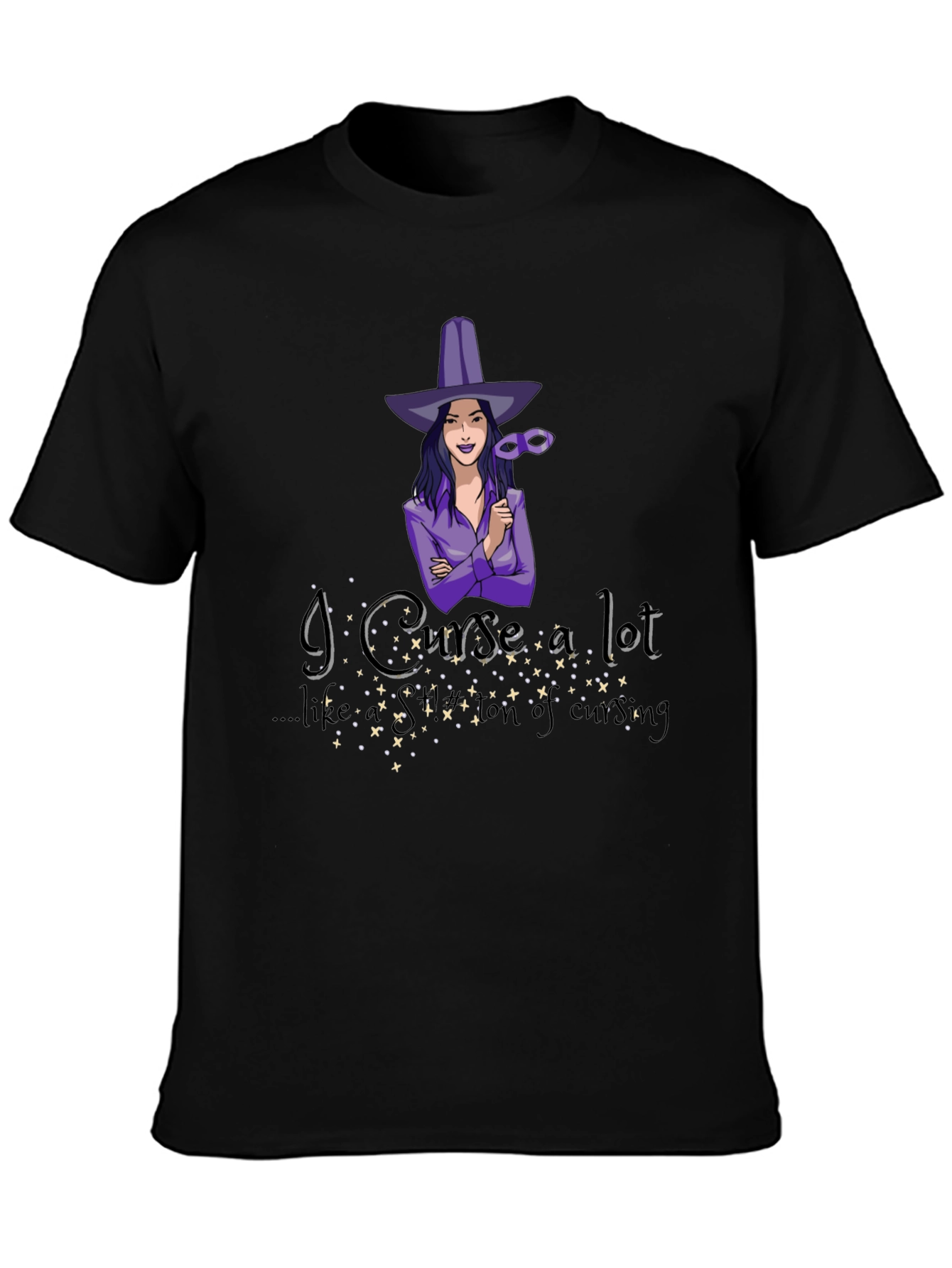 Witchy Curses T-Shirt Funny Halloween Tee