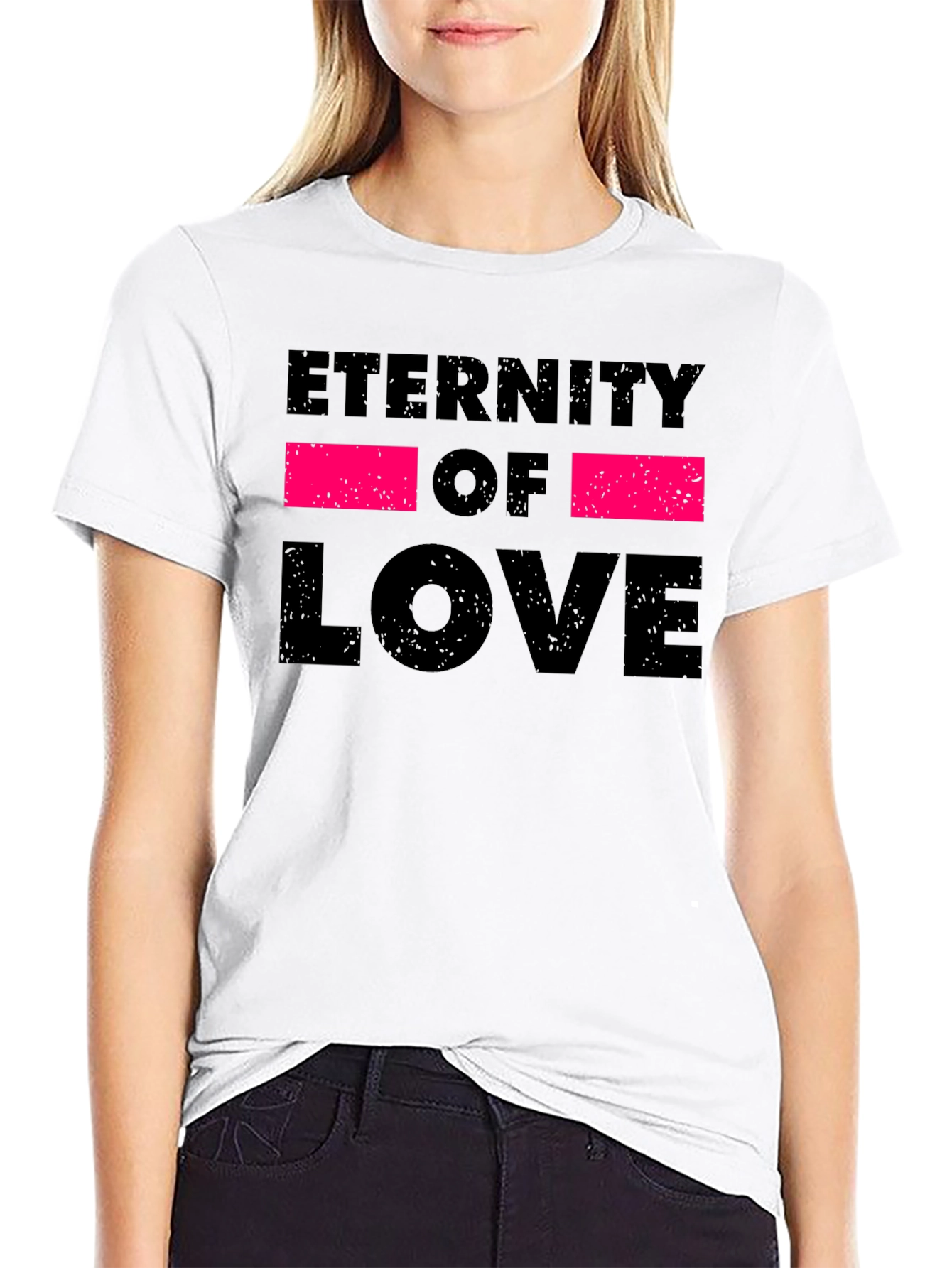 Eternity of Love Graphic Print T-Shirt