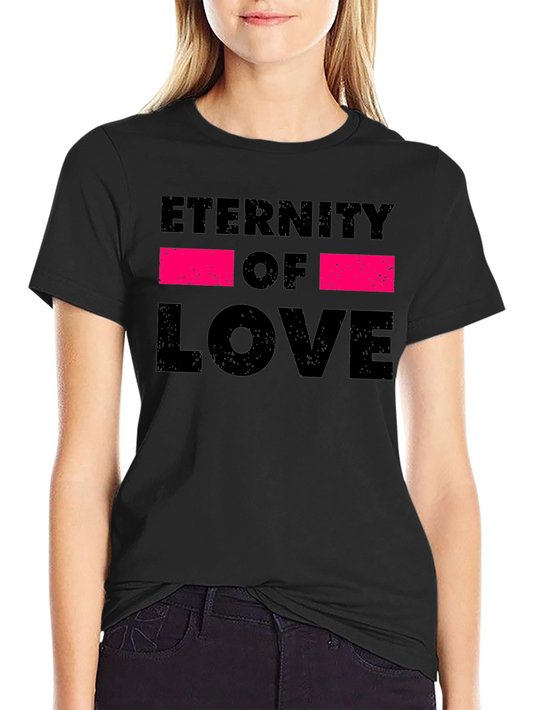 Eternity of Love Graphic Print T-Shirt