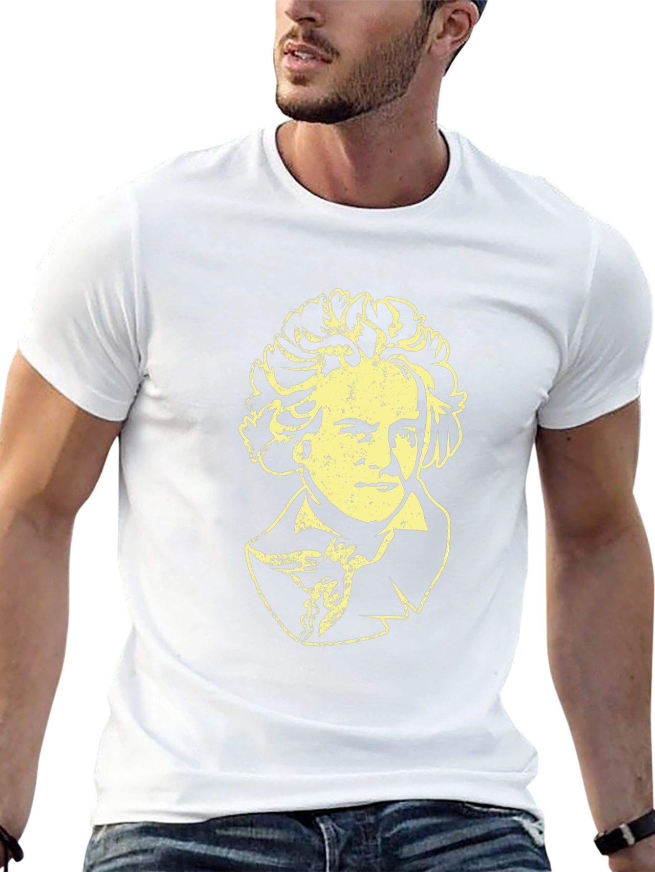 Beethoven Graphic Tee - Classic Composer T-Shirt