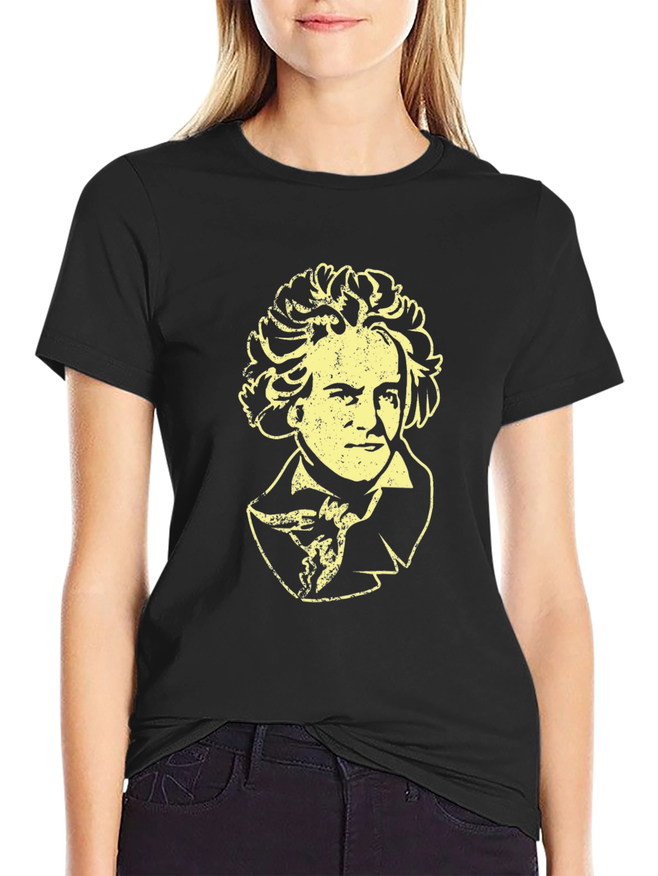 Beethoven Graphic Tee - Classic Composer T-Shirt