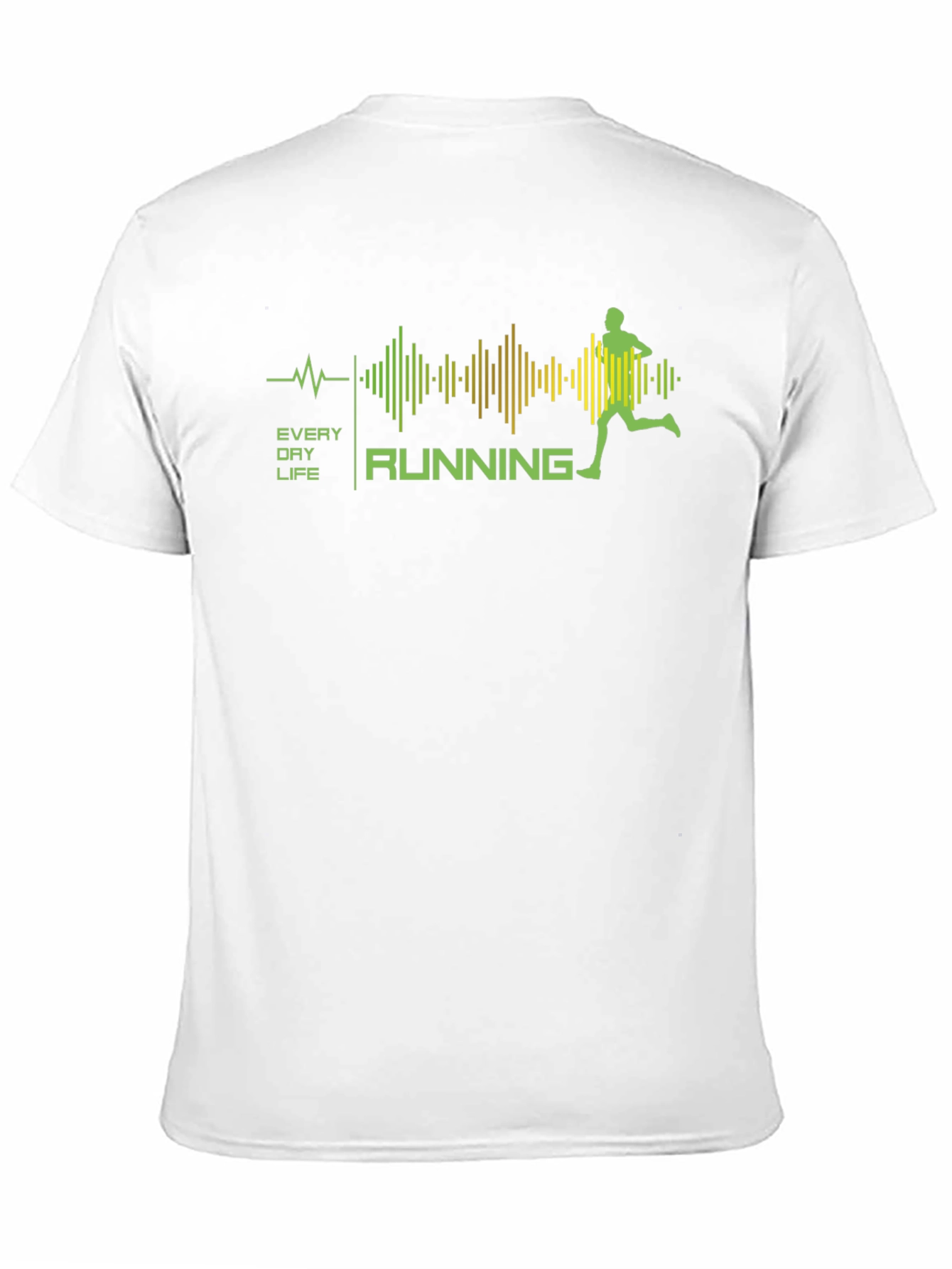 Everyday Running T-Shirt - Black Graphic Tee