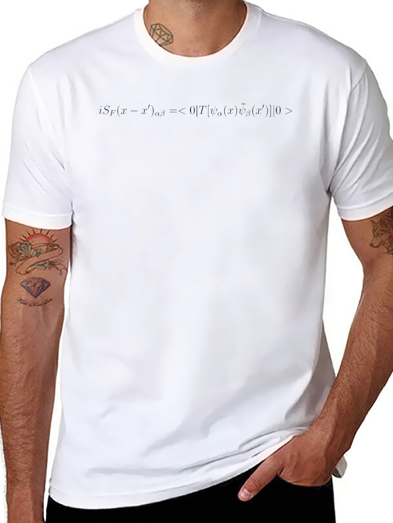 Physics Formula Black T-Shirt