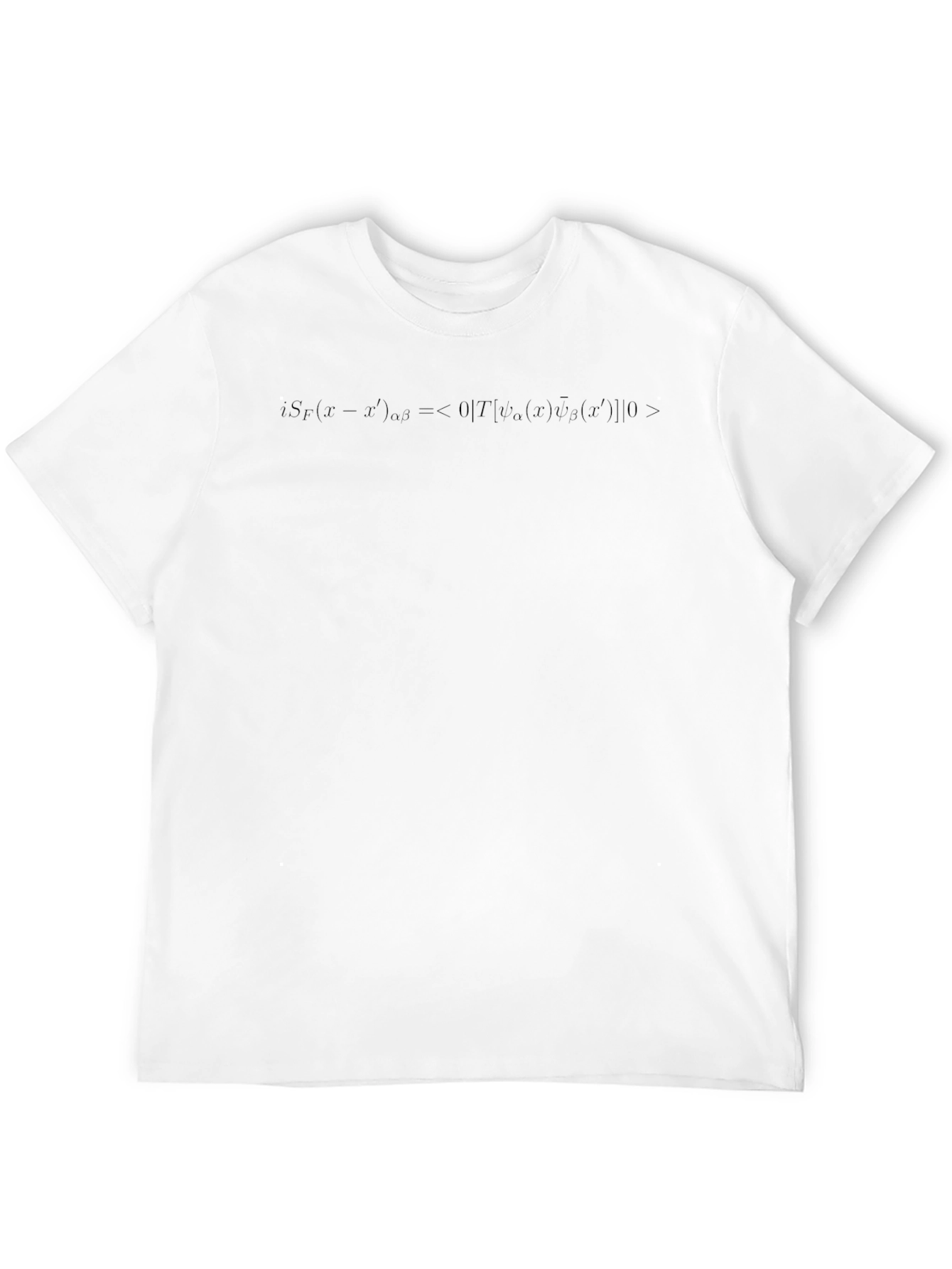 Physics Formula Black T-Shirt