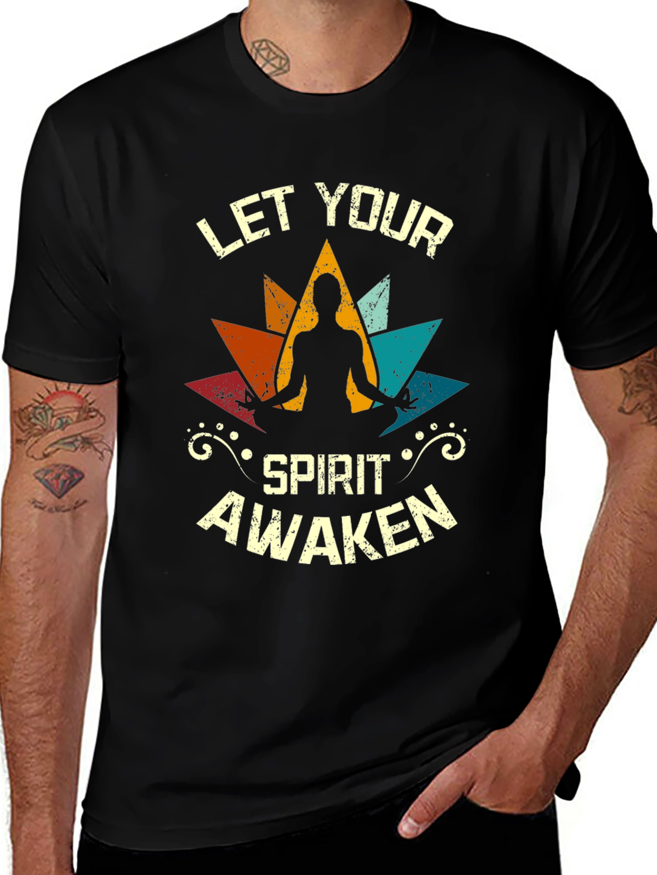 Let Your Spirit Awaken Yoga T-Shirt