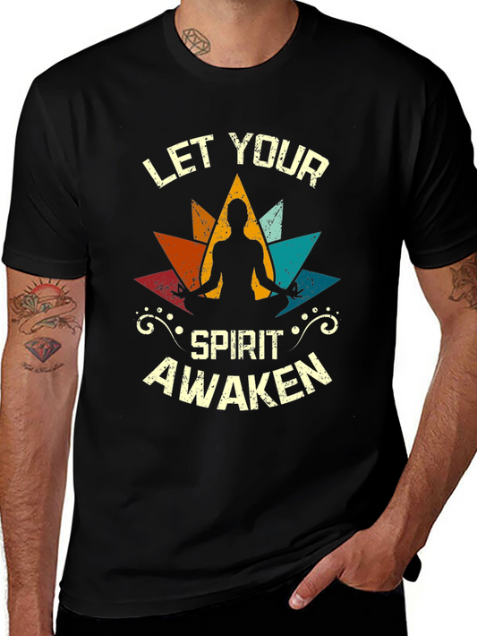 Let Your Spirit Awaken Yoga T-Shirt