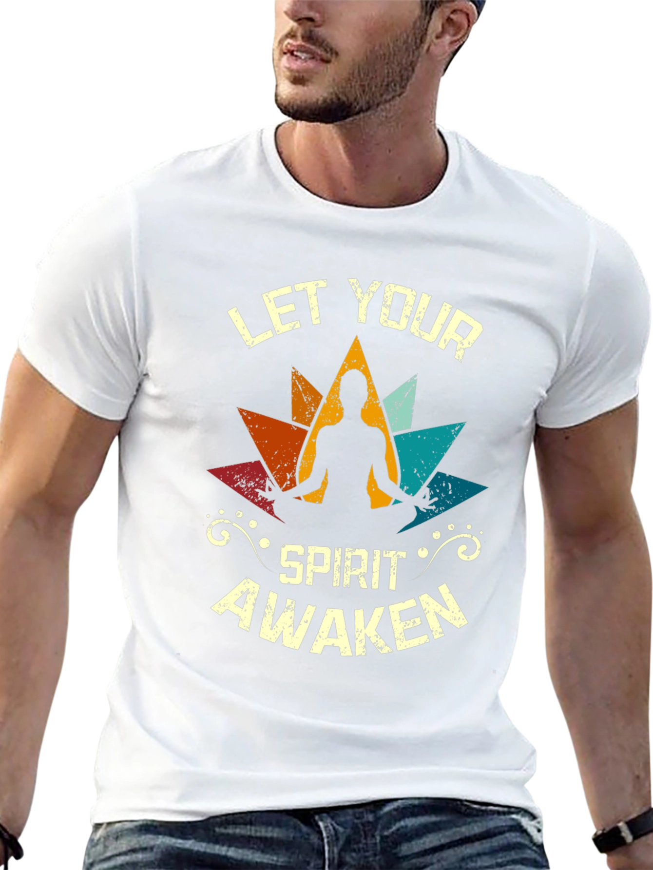 Let Your Spirit Awaken Yoga T-Shirt