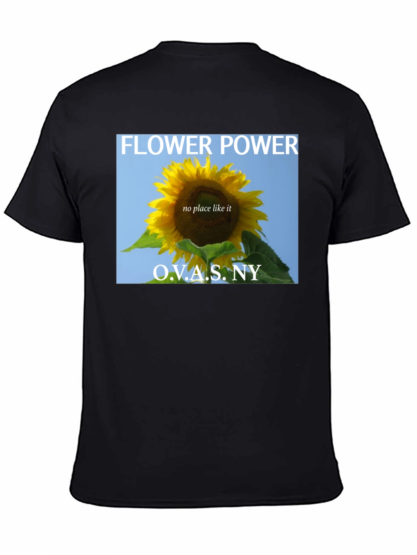 Flower Power Sunflower Graphic T-Shirt