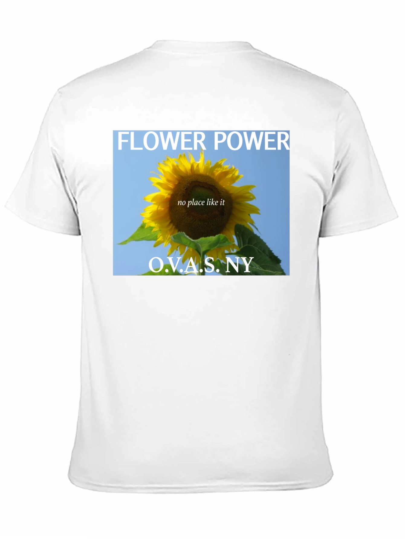 Flower Power Sunflower Graphic T-Shirt