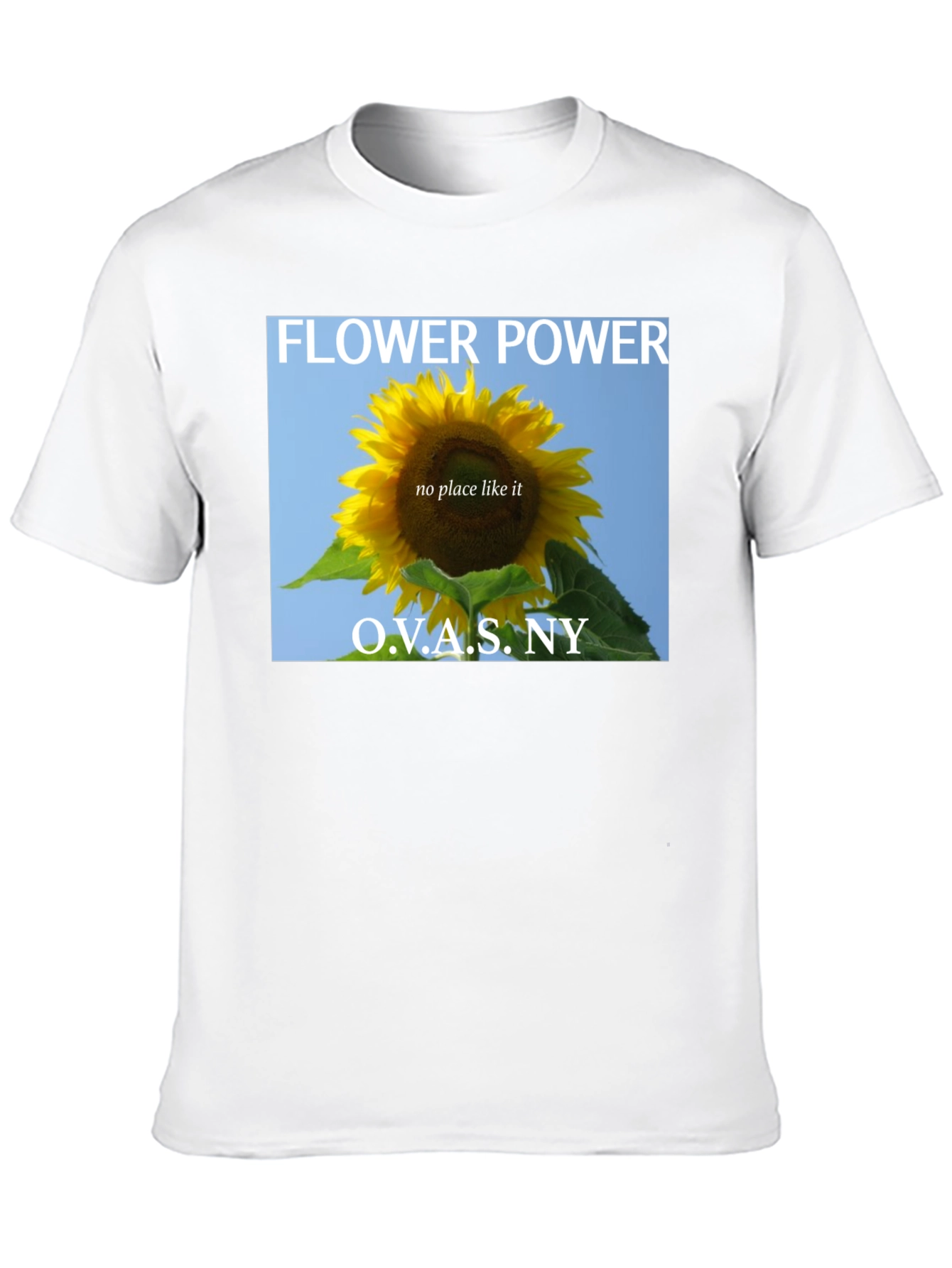 Flower Power Sunflower Graphic T-Shirt