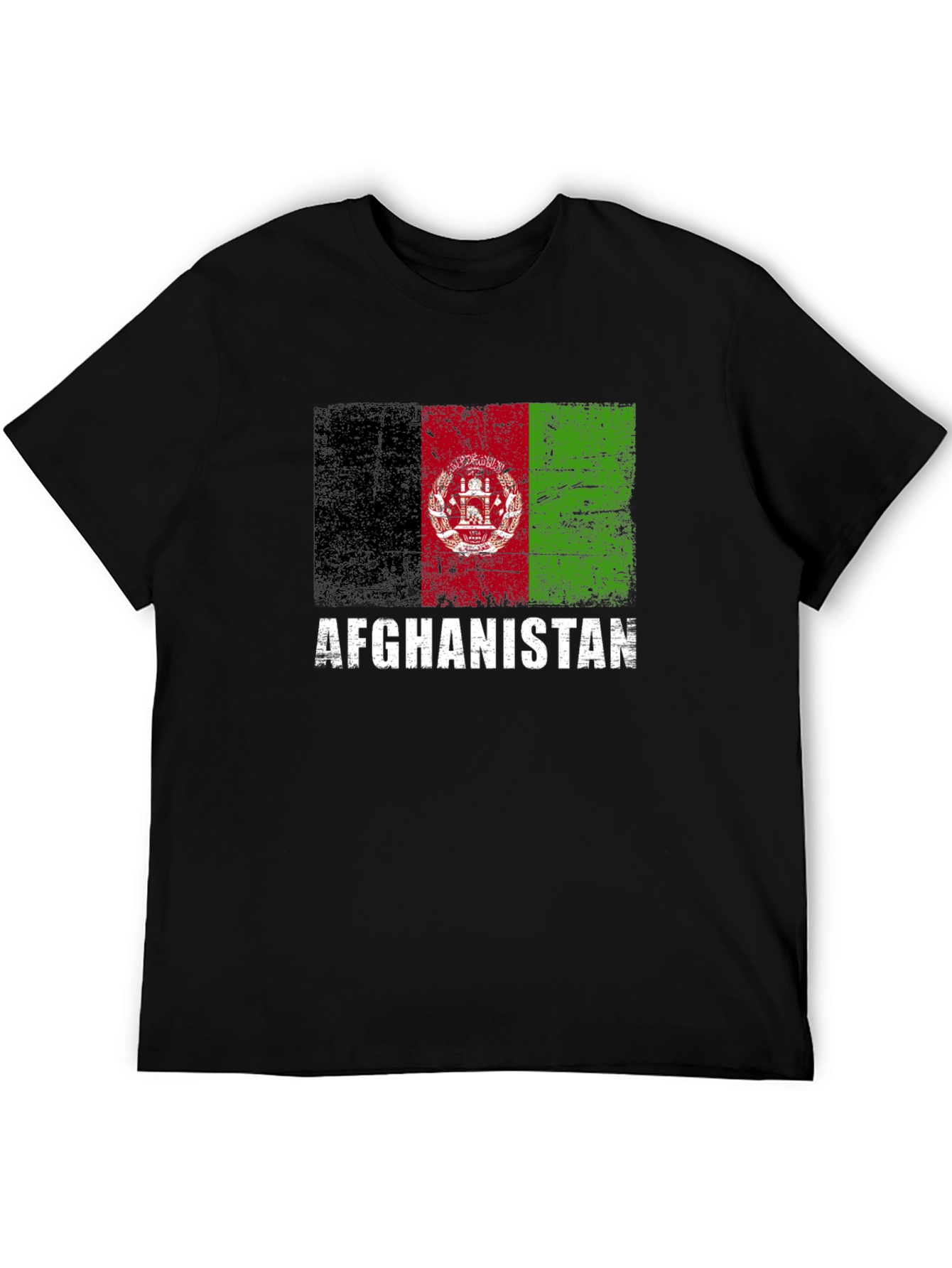 Afghanistan Flag Graphic T-Shirt