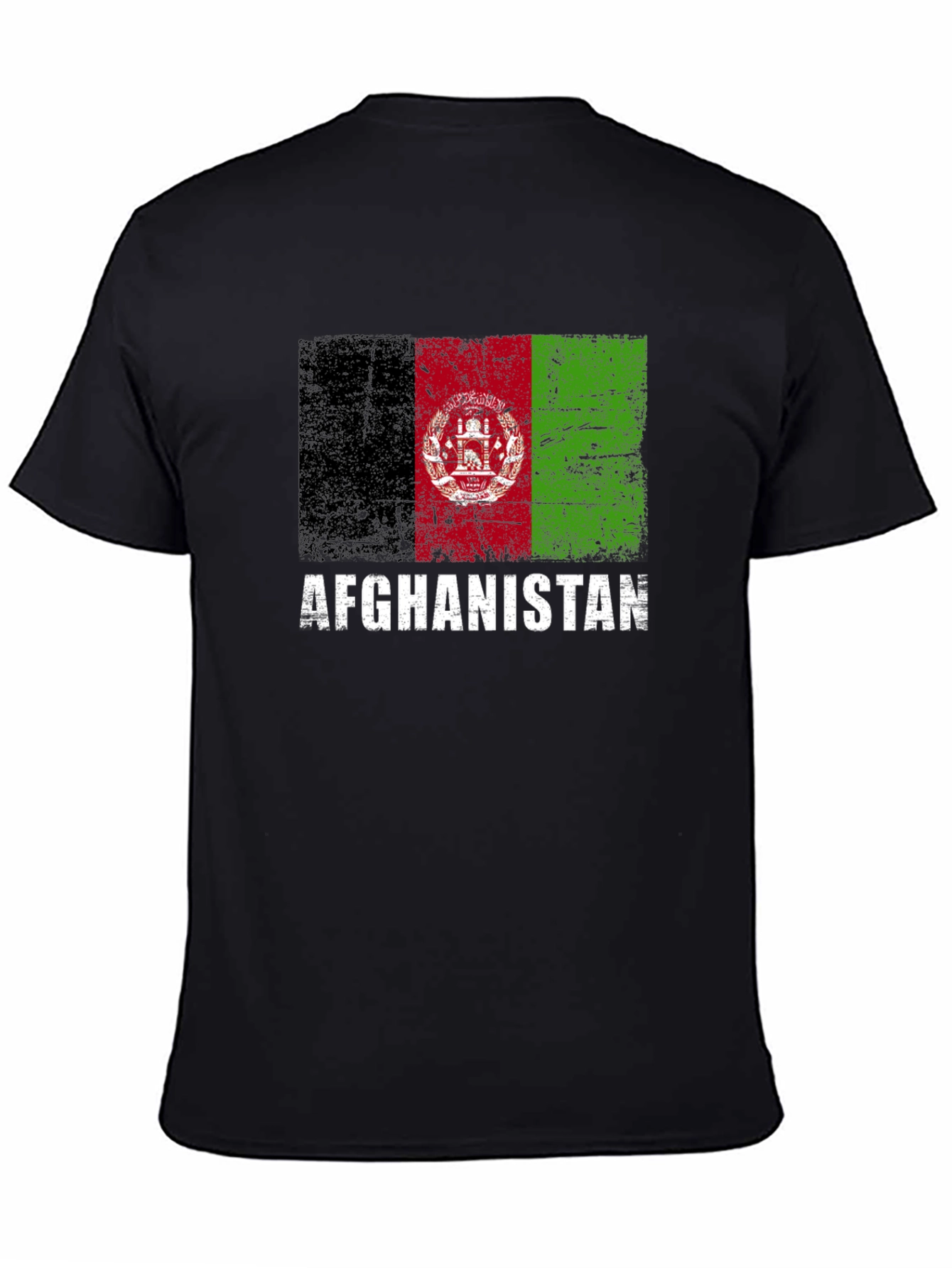 Afghanistan Flag Graphic T-Shirt