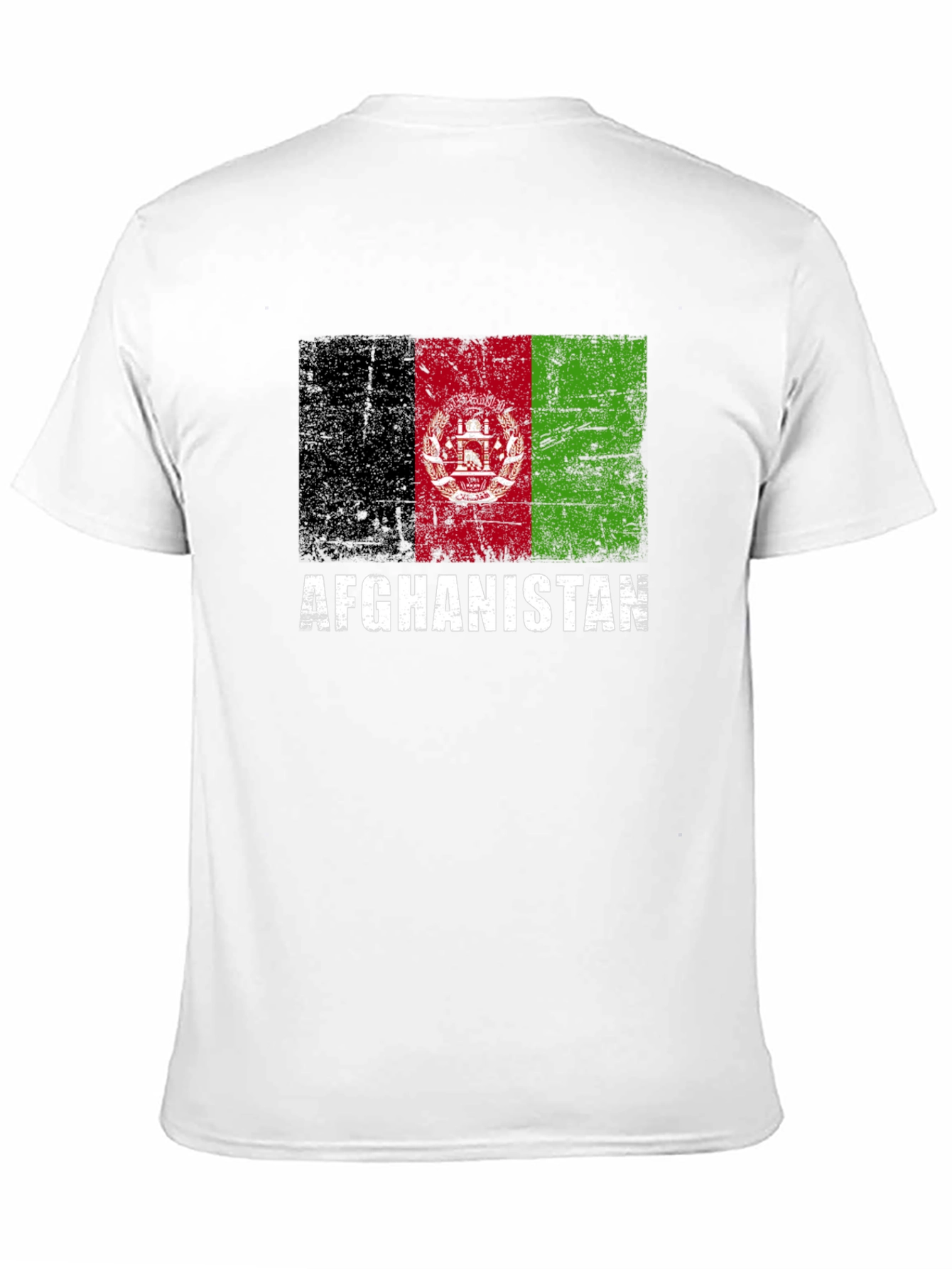 Afghanistan Flag Graphic T-Shirt