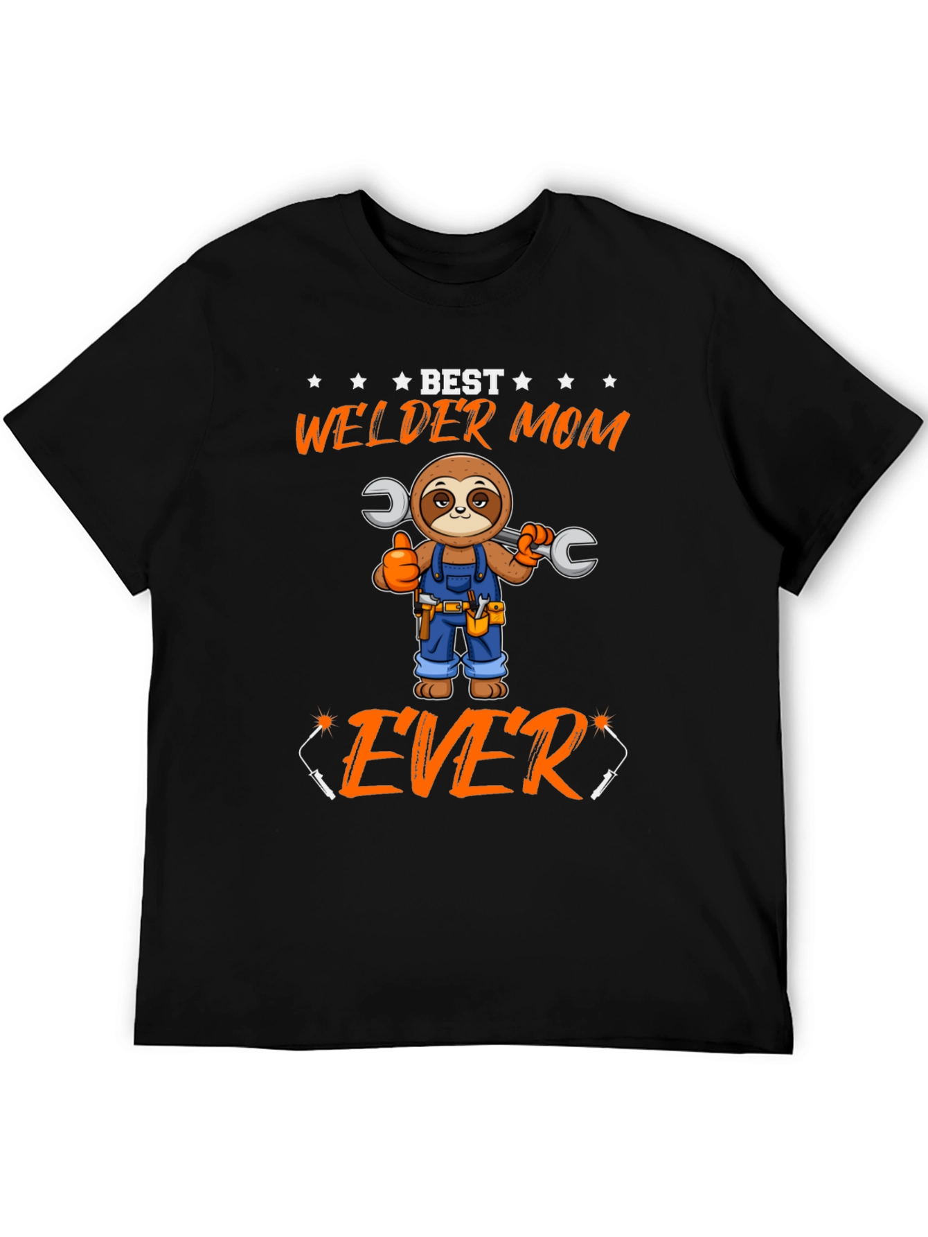 Best Welder Mom Ever Sloth T-Shirt