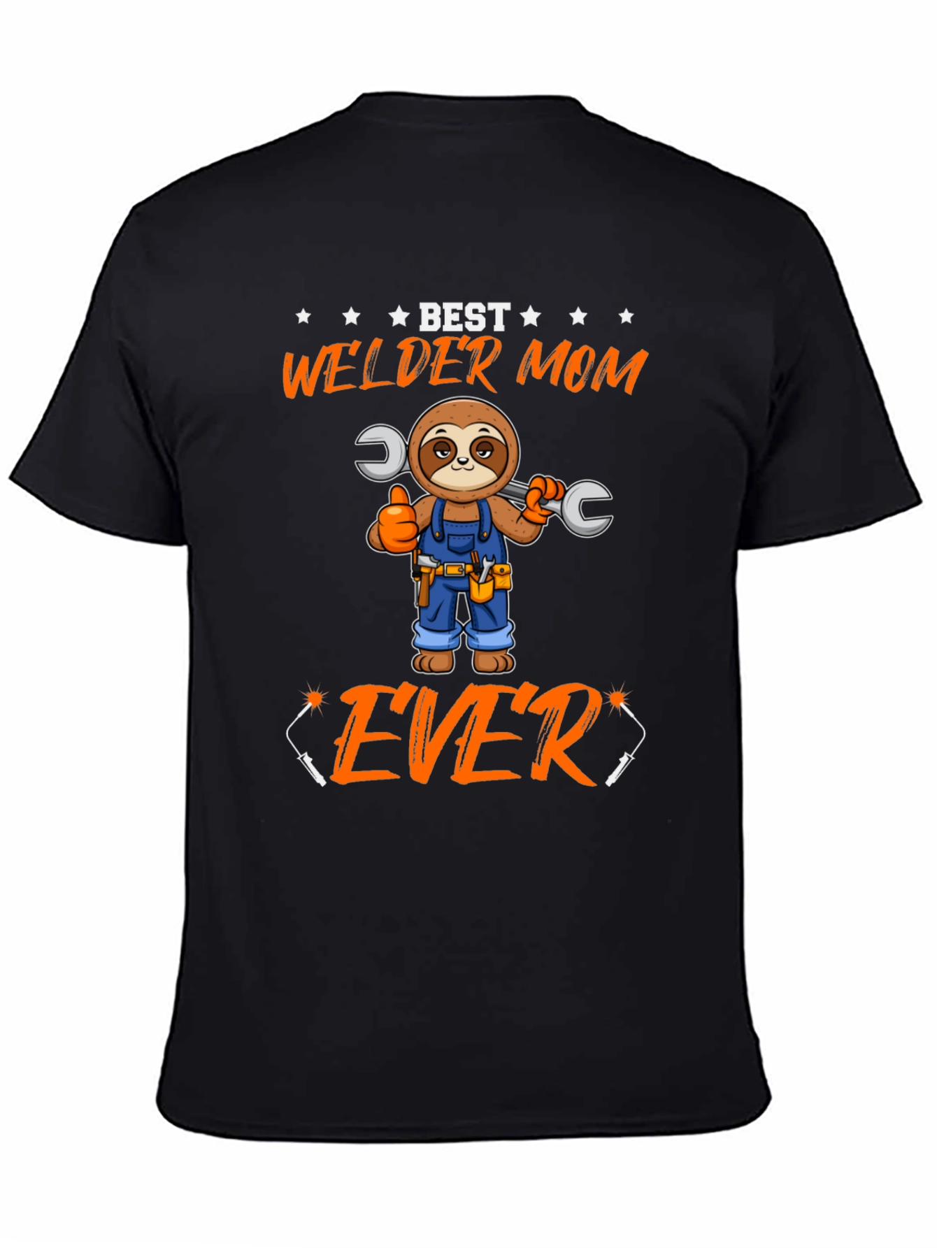 Best Welder Mom Ever Sloth T-Shirt