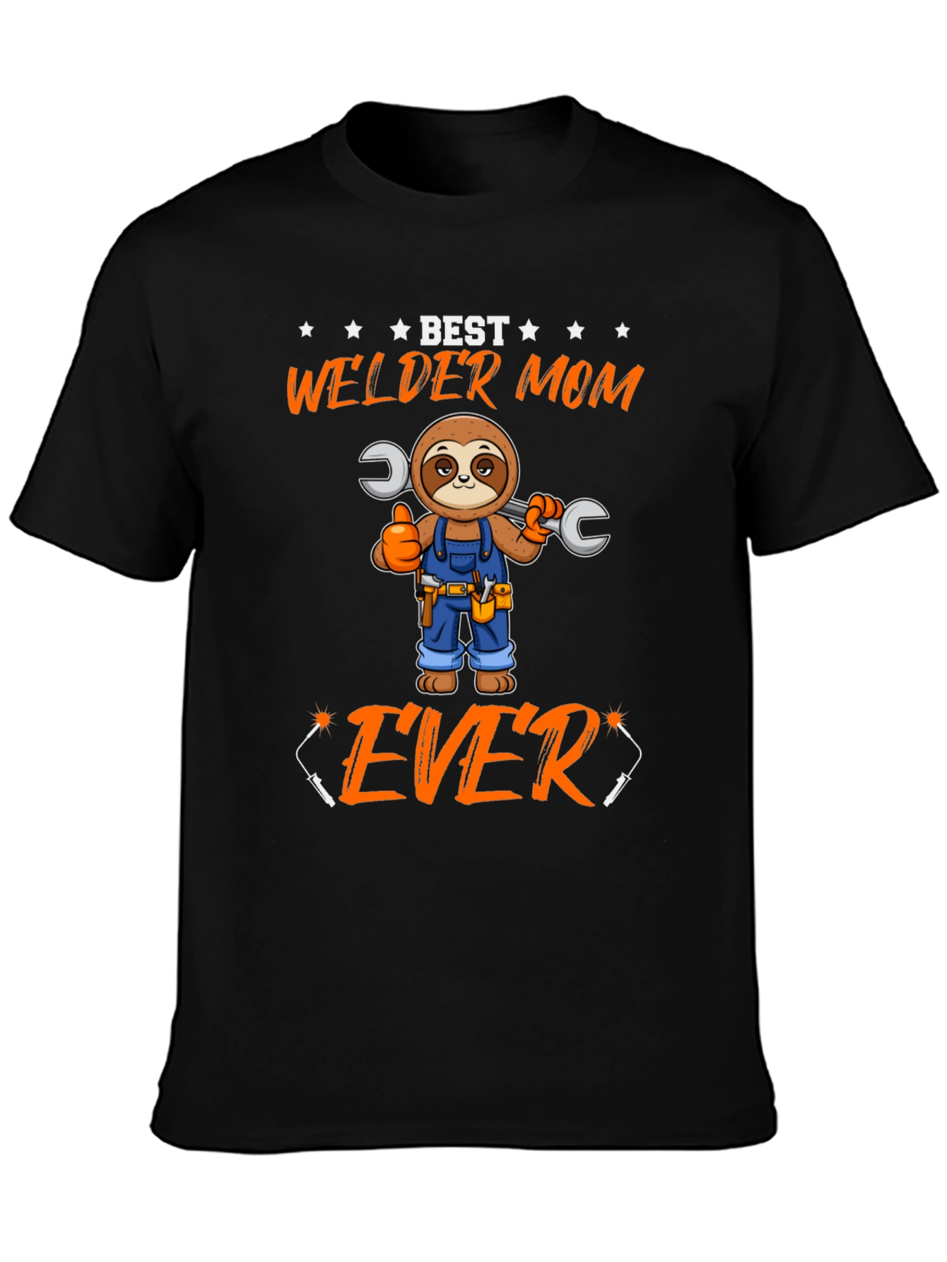 Best Welder Mom Ever Sloth T-Shirt