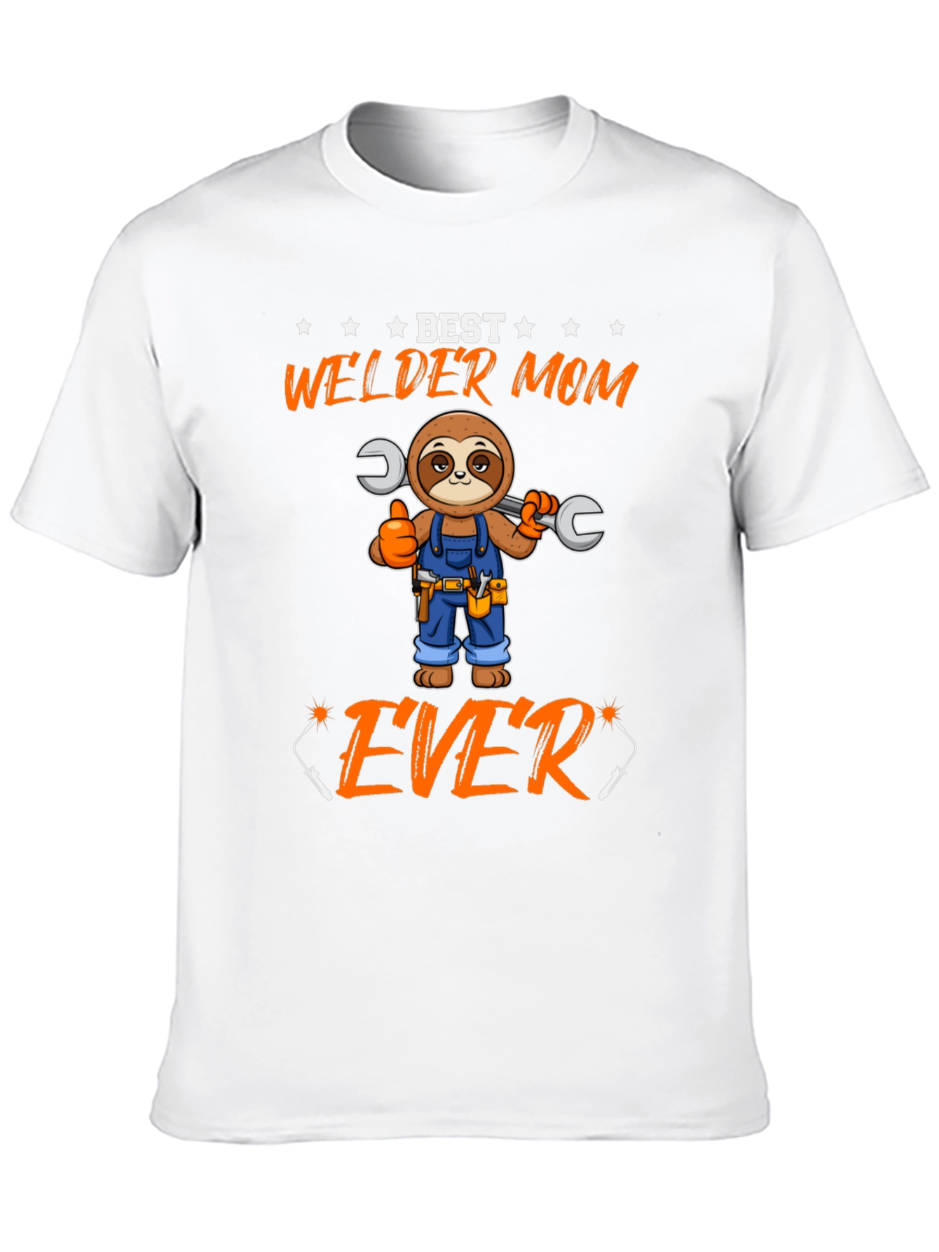 Best Welder Mom Ever Sloth T-Shirt