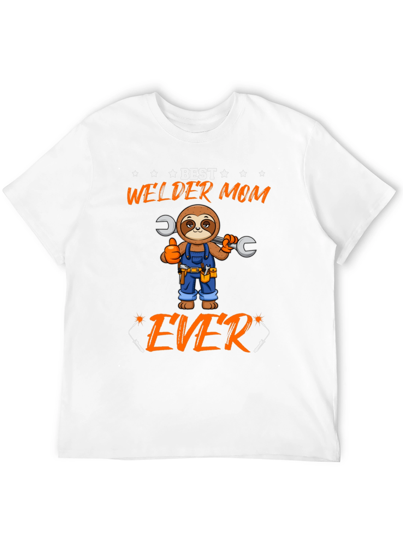 Best Welder Mom Ever Sloth T-Shirt