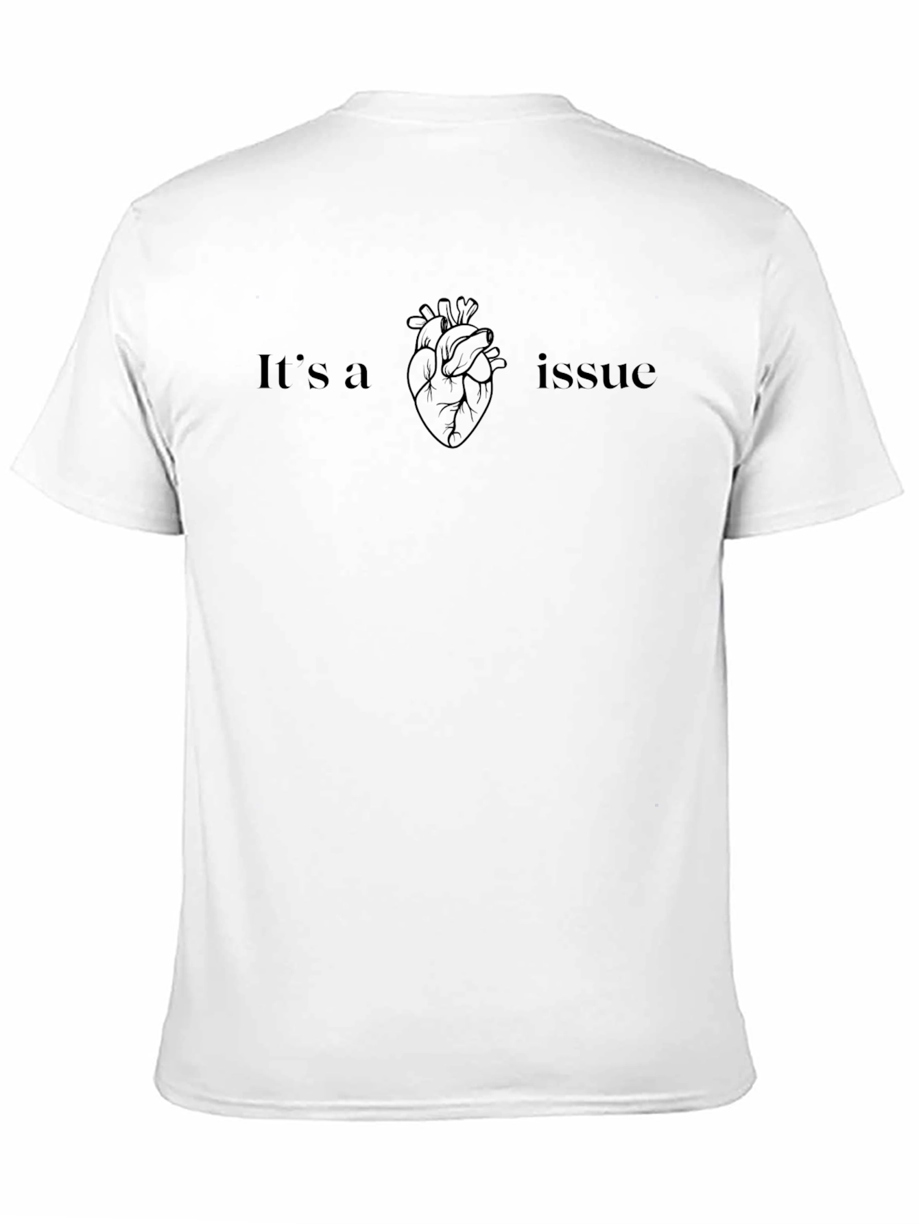 Its a Heart Issue - Graphic Print Tee