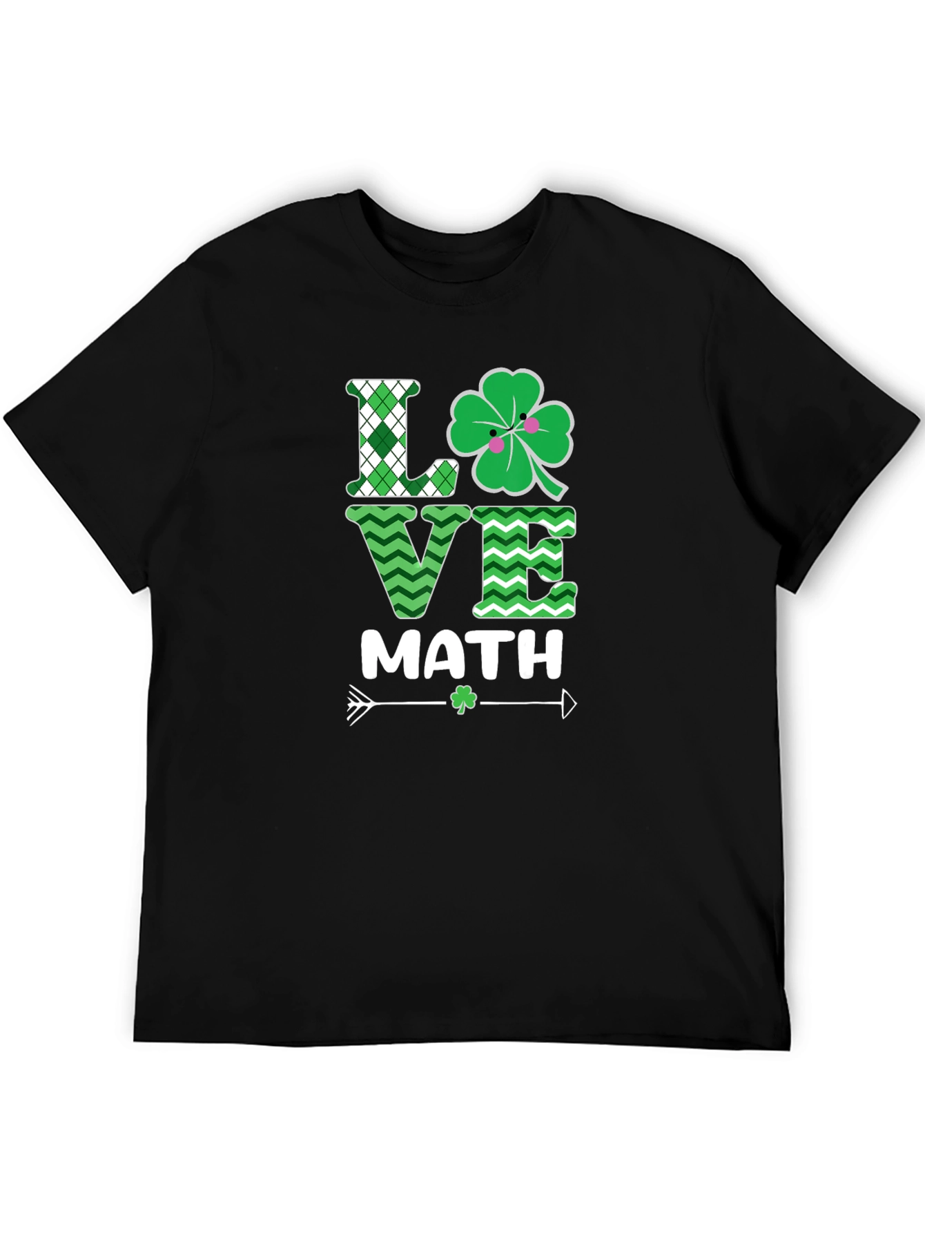 Love Math St. Patricks Day Graphic Tee