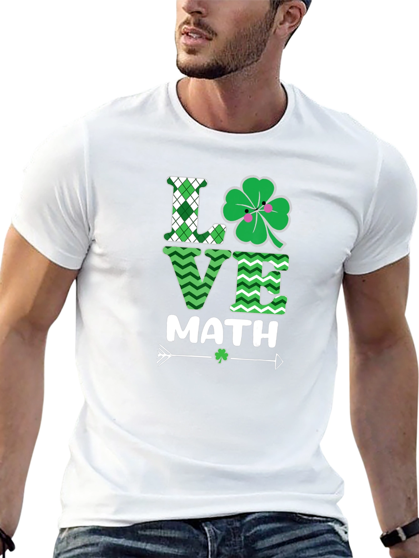 Love Math St. Patricks Day Graphic Tee