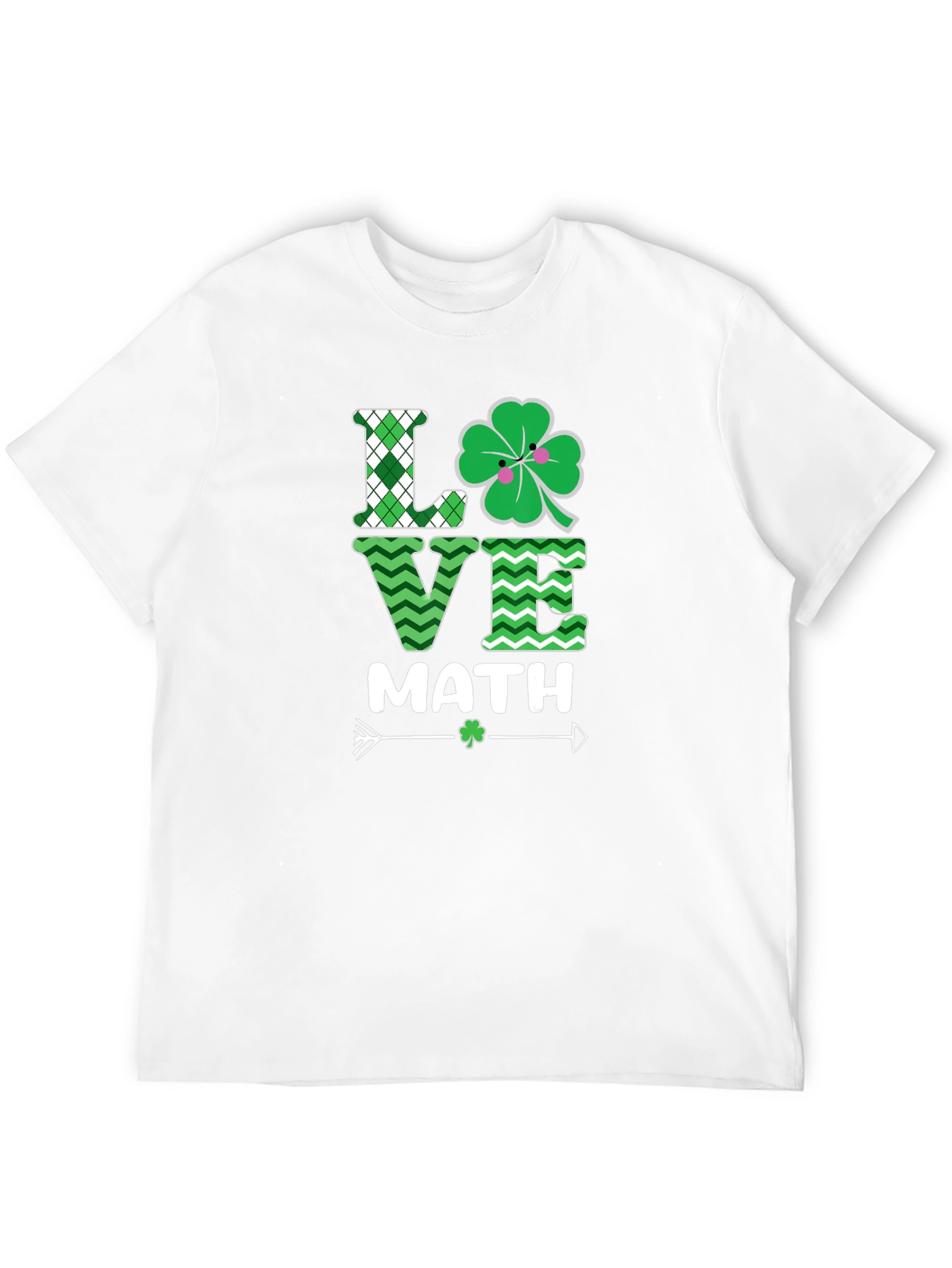 Love Math St. Patricks Day Graphic Tee