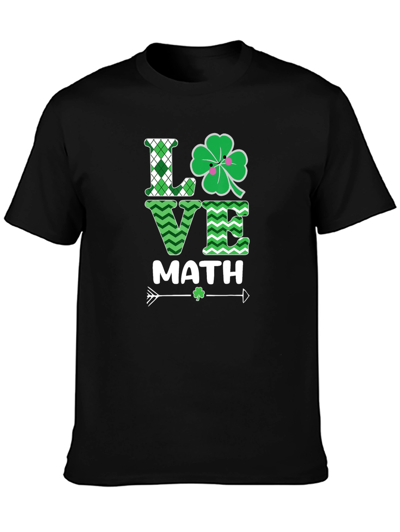Love Math St. Patricks Day Graphic Tee