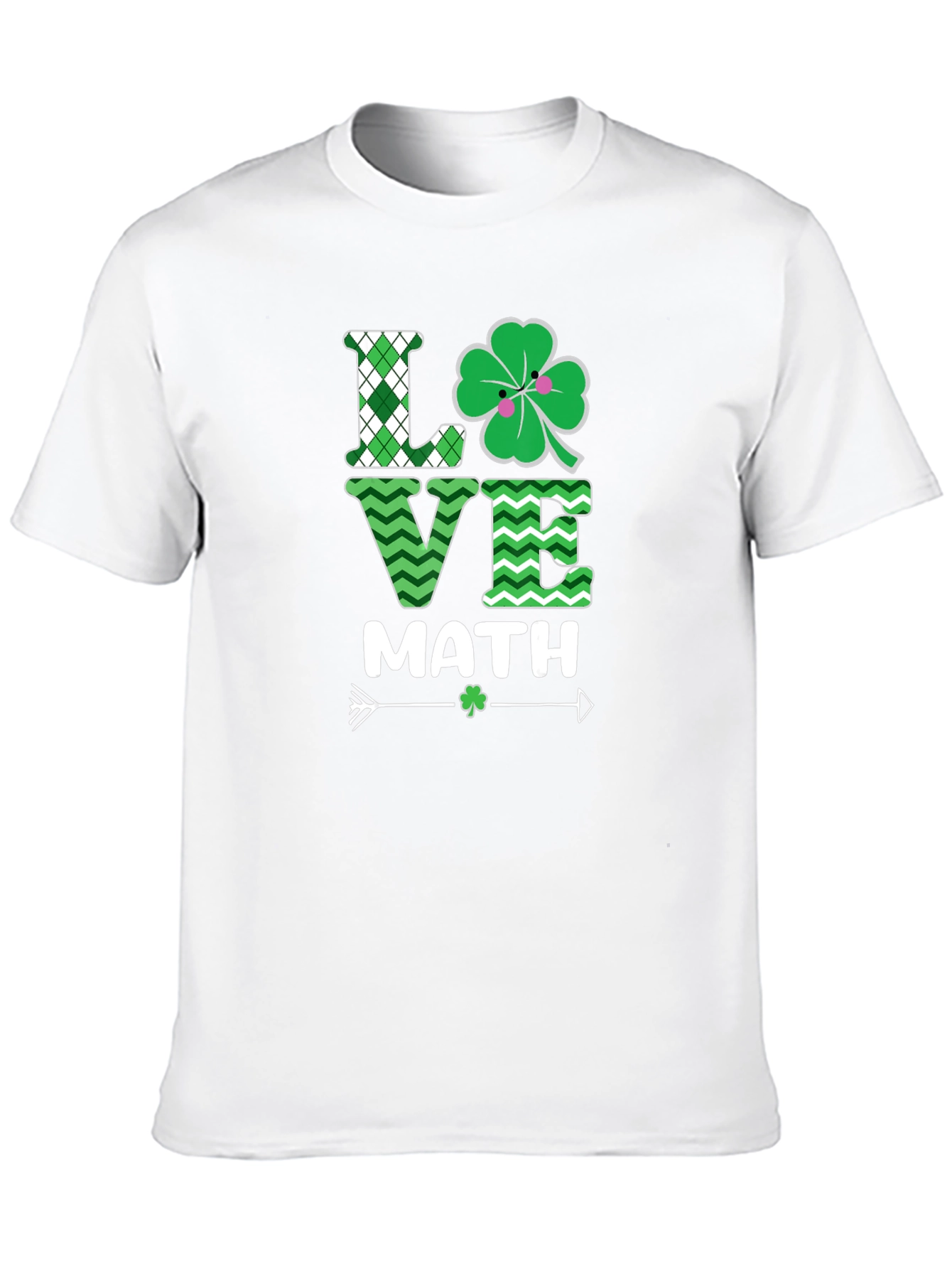 Love Math St. Patricks Day Graphic Tee