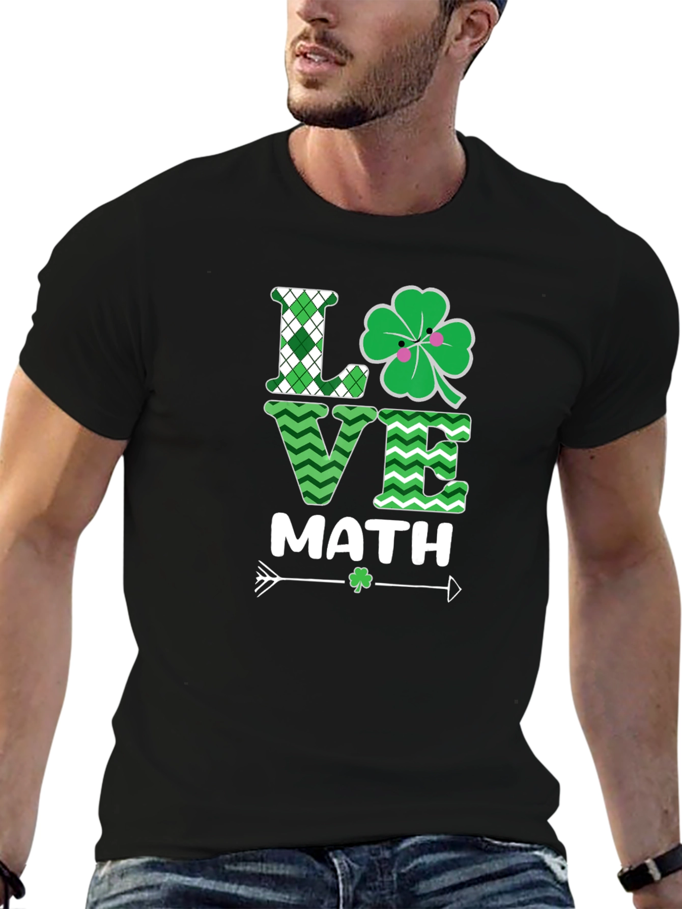 Love Math St. Patricks Day Graphic Tee
