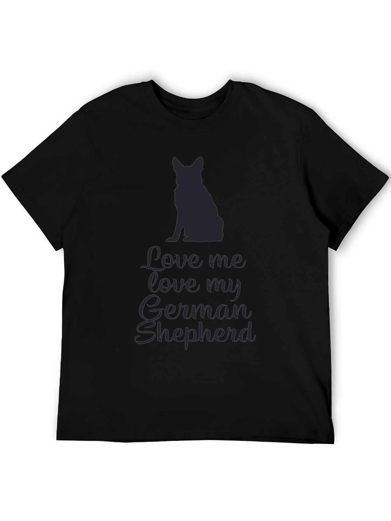 Love Me Love My German Shepherd Graphic Tee
