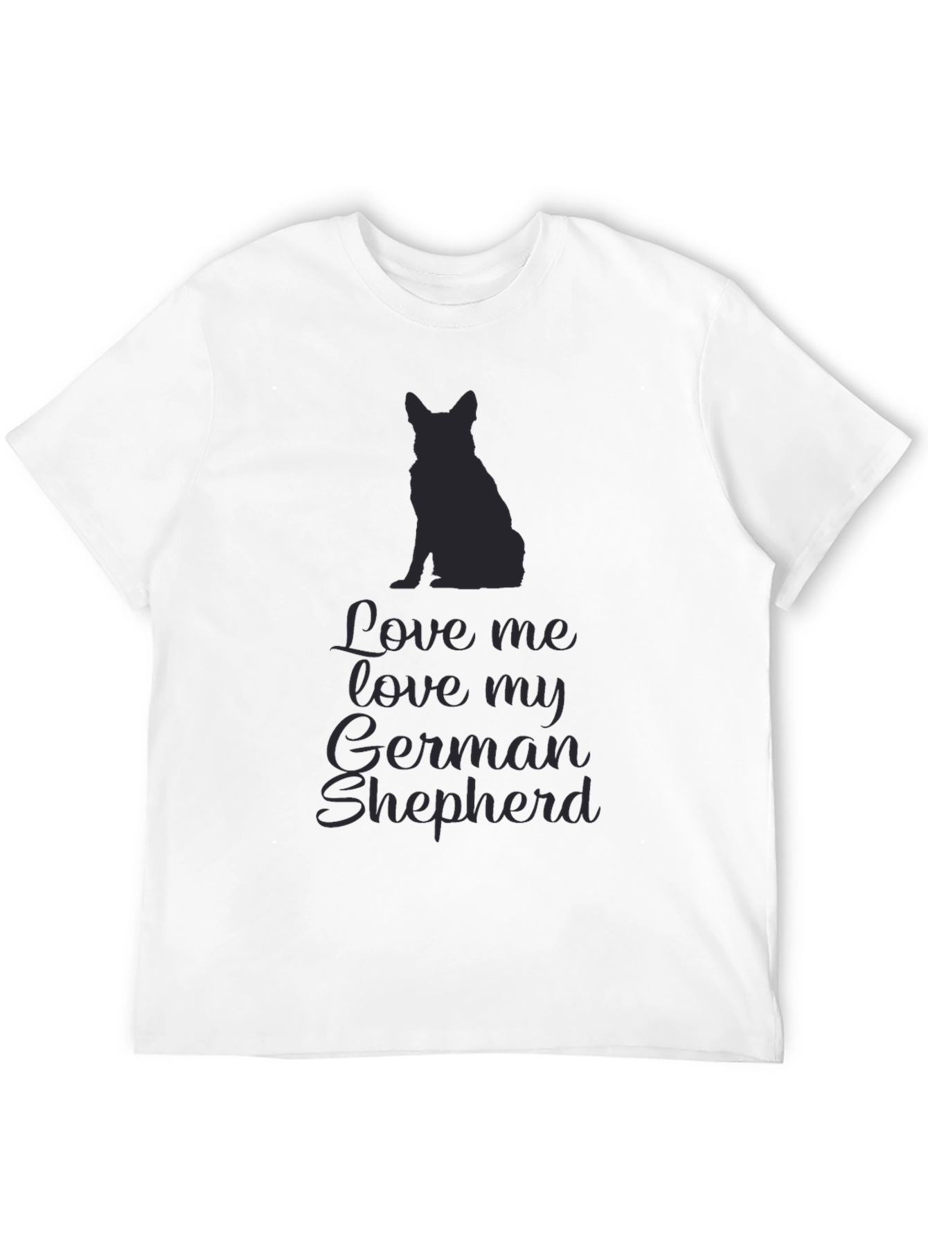 Love Me Love My German Shepherd Graphic Tee