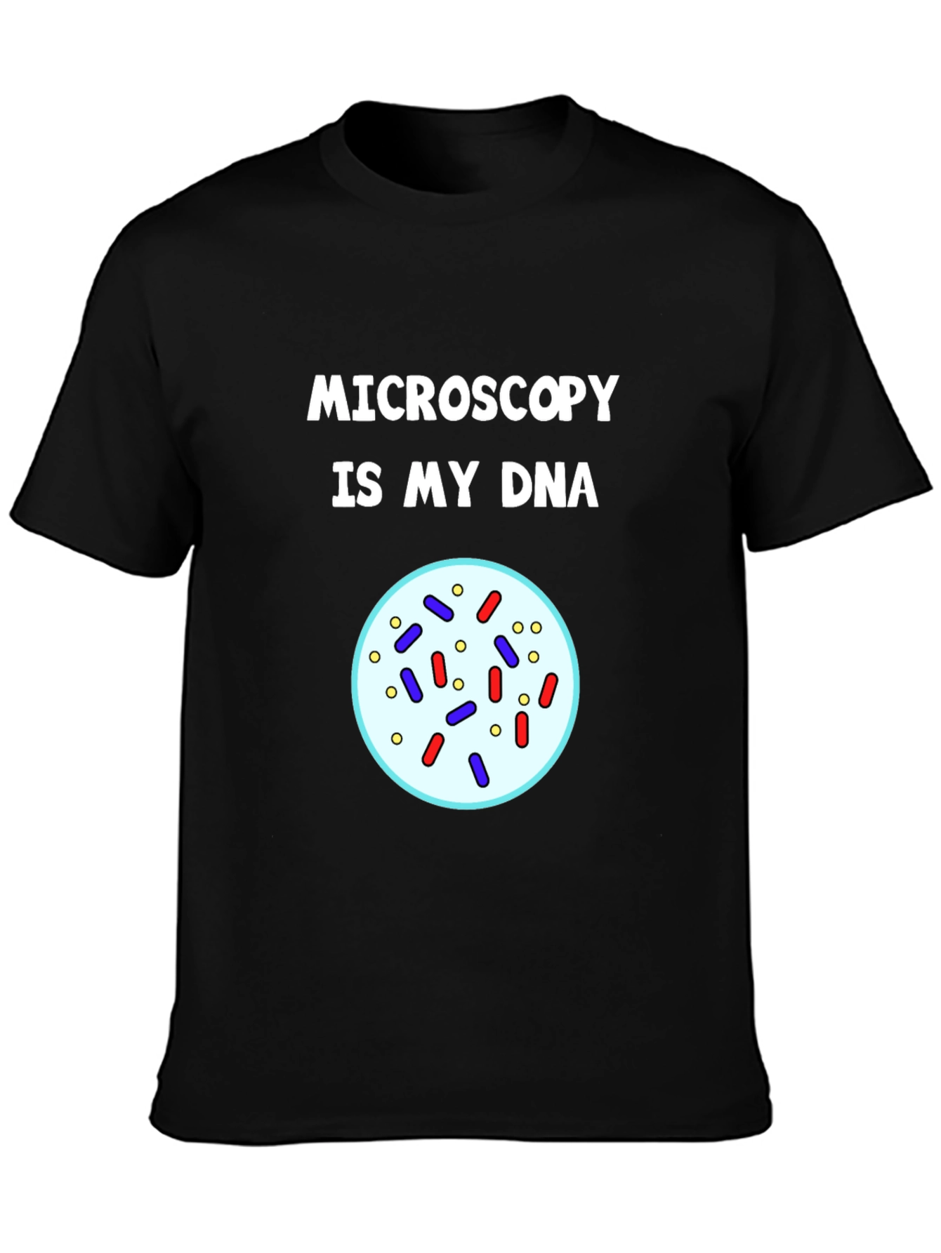 Microscopy DNA T-Shirt - Science Lover Gift