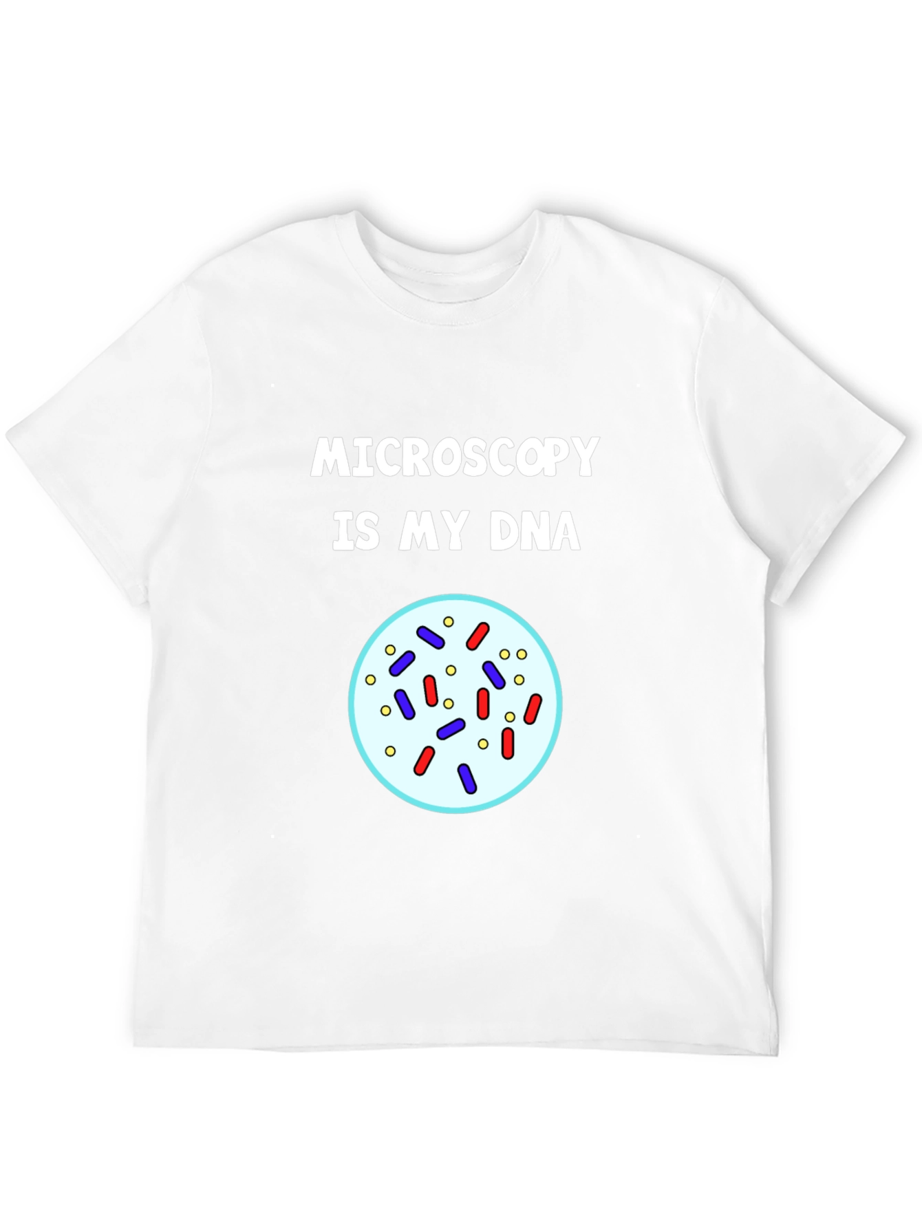 Microscopy DNA T-Shirt - Science Lover Gift