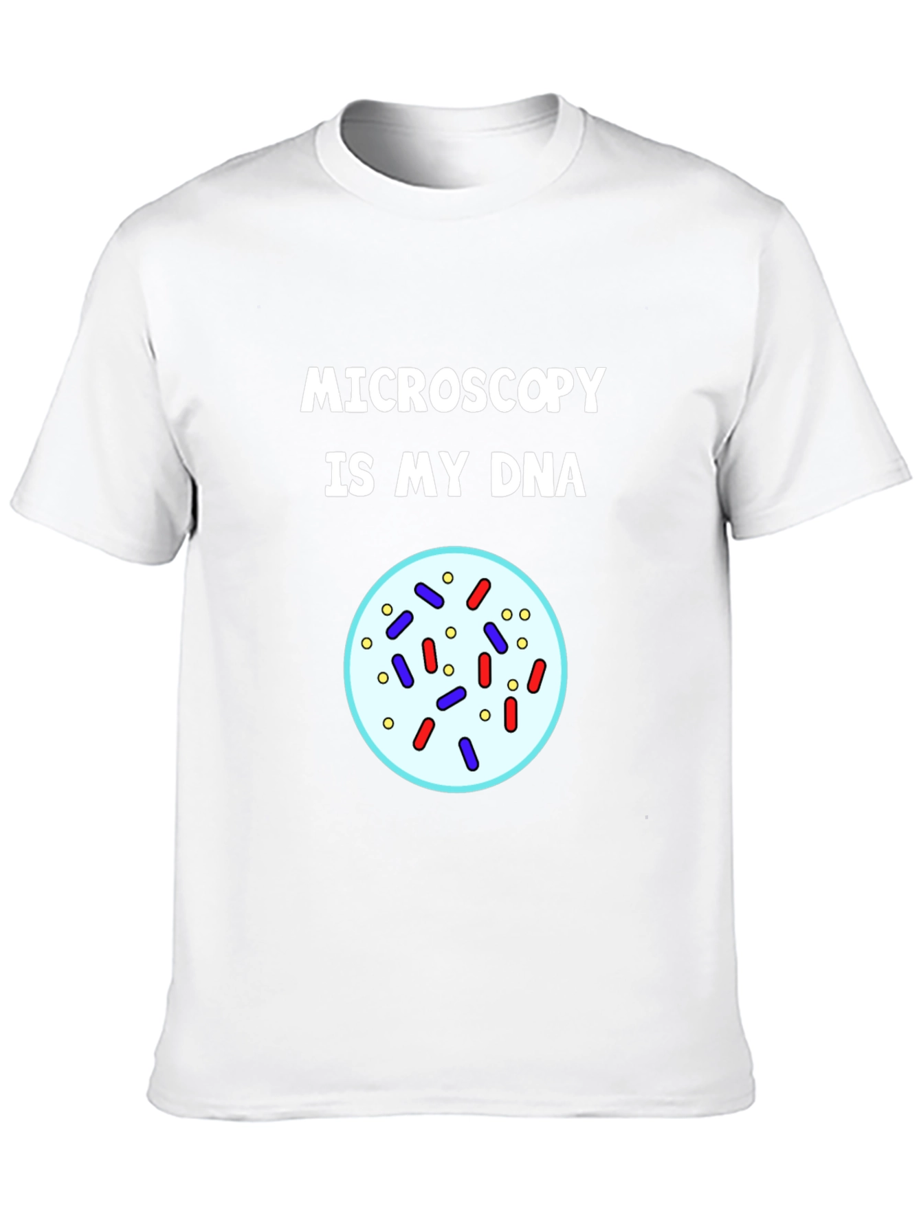 Microscopy DNA T-Shirt - Science Lover Gift