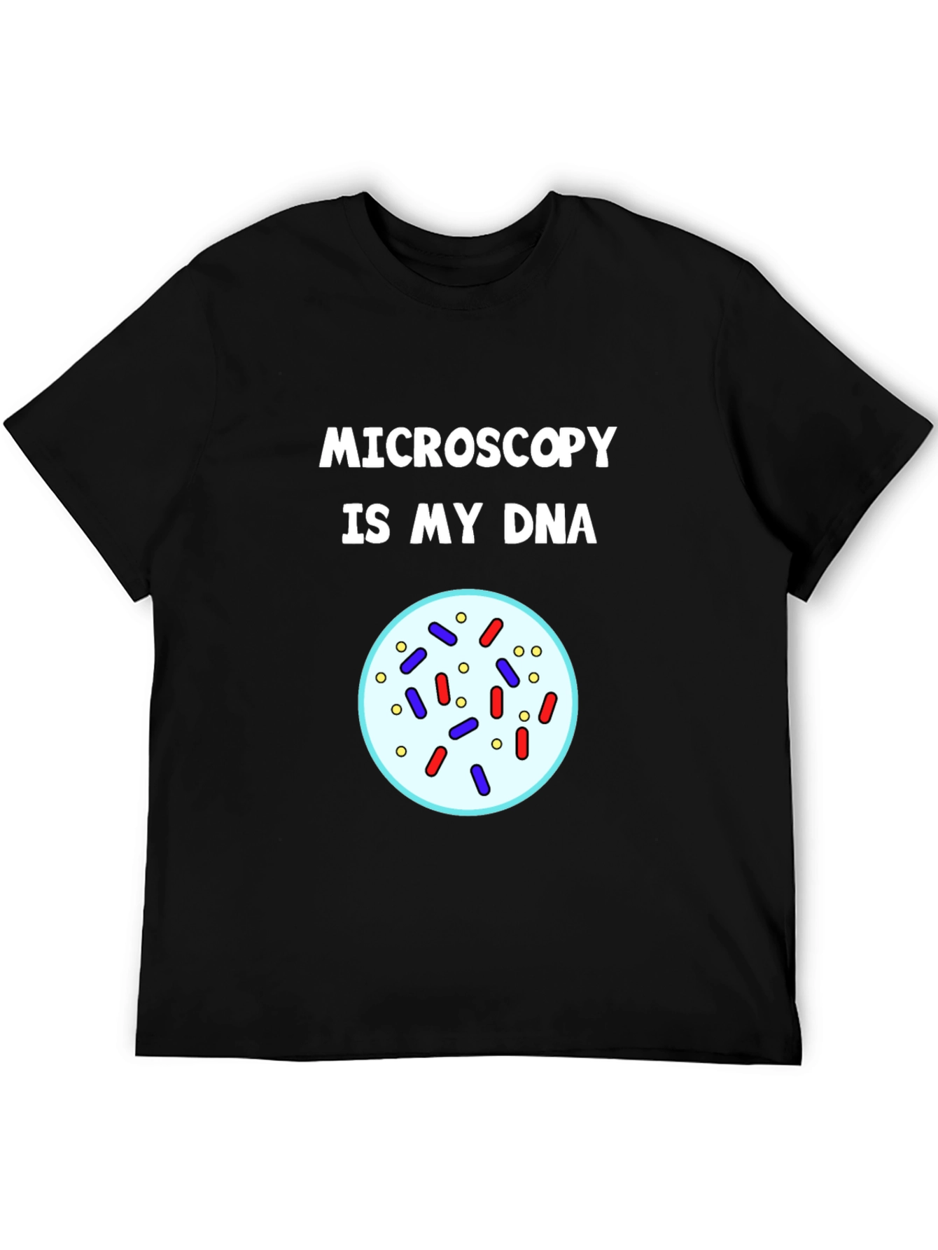 Microscopy DNA T-Shirt - Science Lover Gift