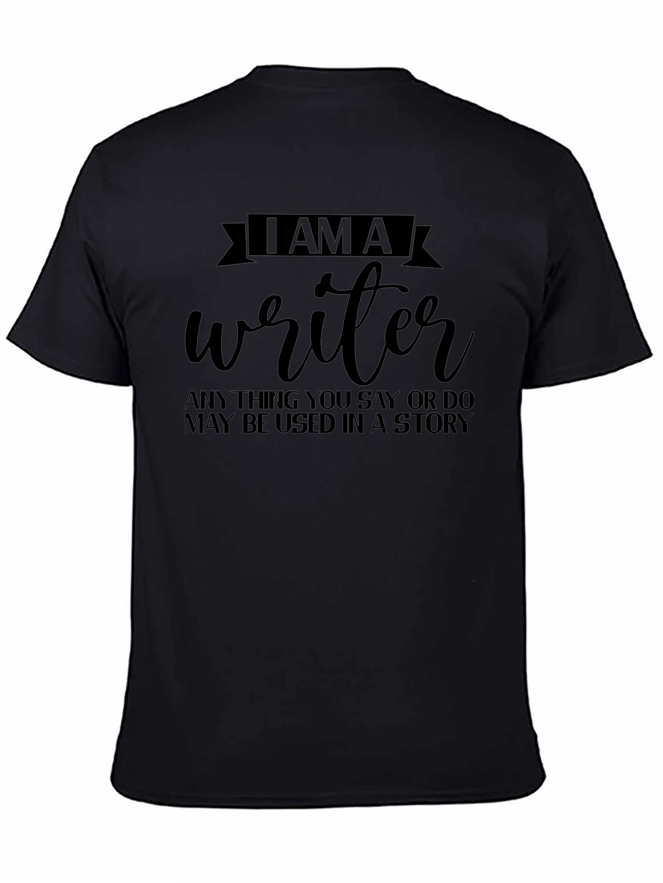 I AM A Writer T-Shirt Story Inspiration Tee