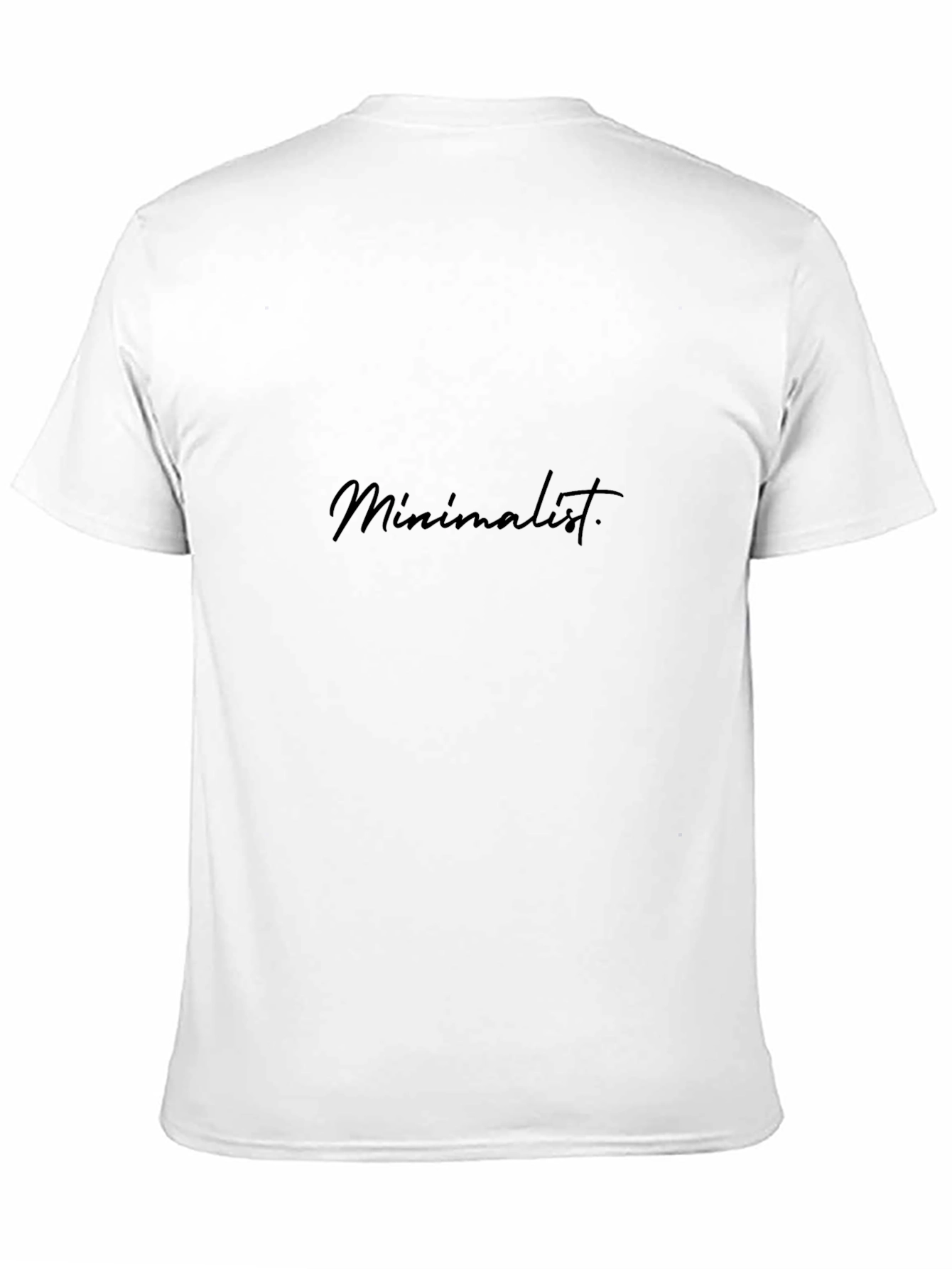 Minimalist Black T-Shirt - Modern & Stylish