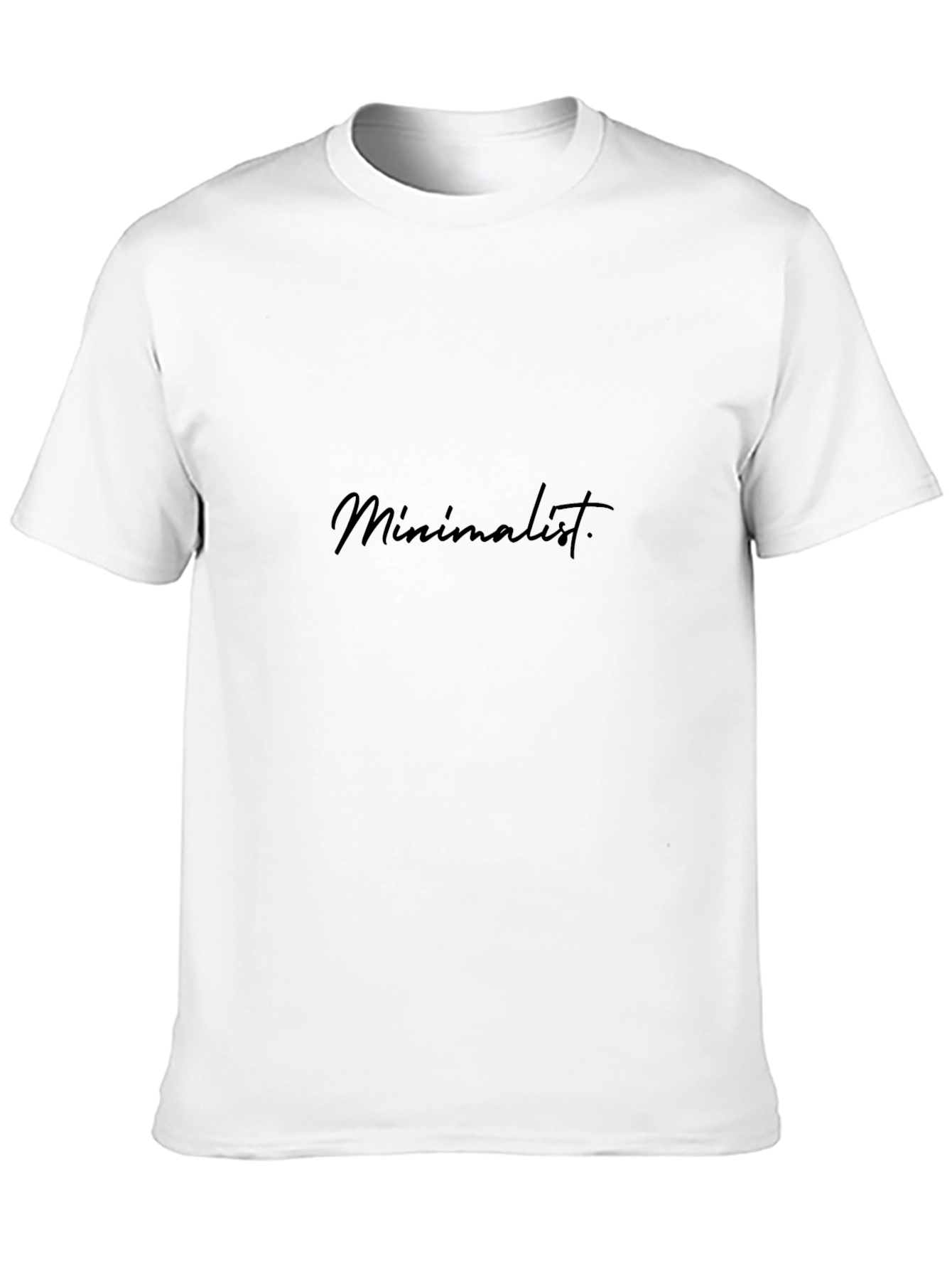 Minimalist Black T-Shirt - Modern & Stylish